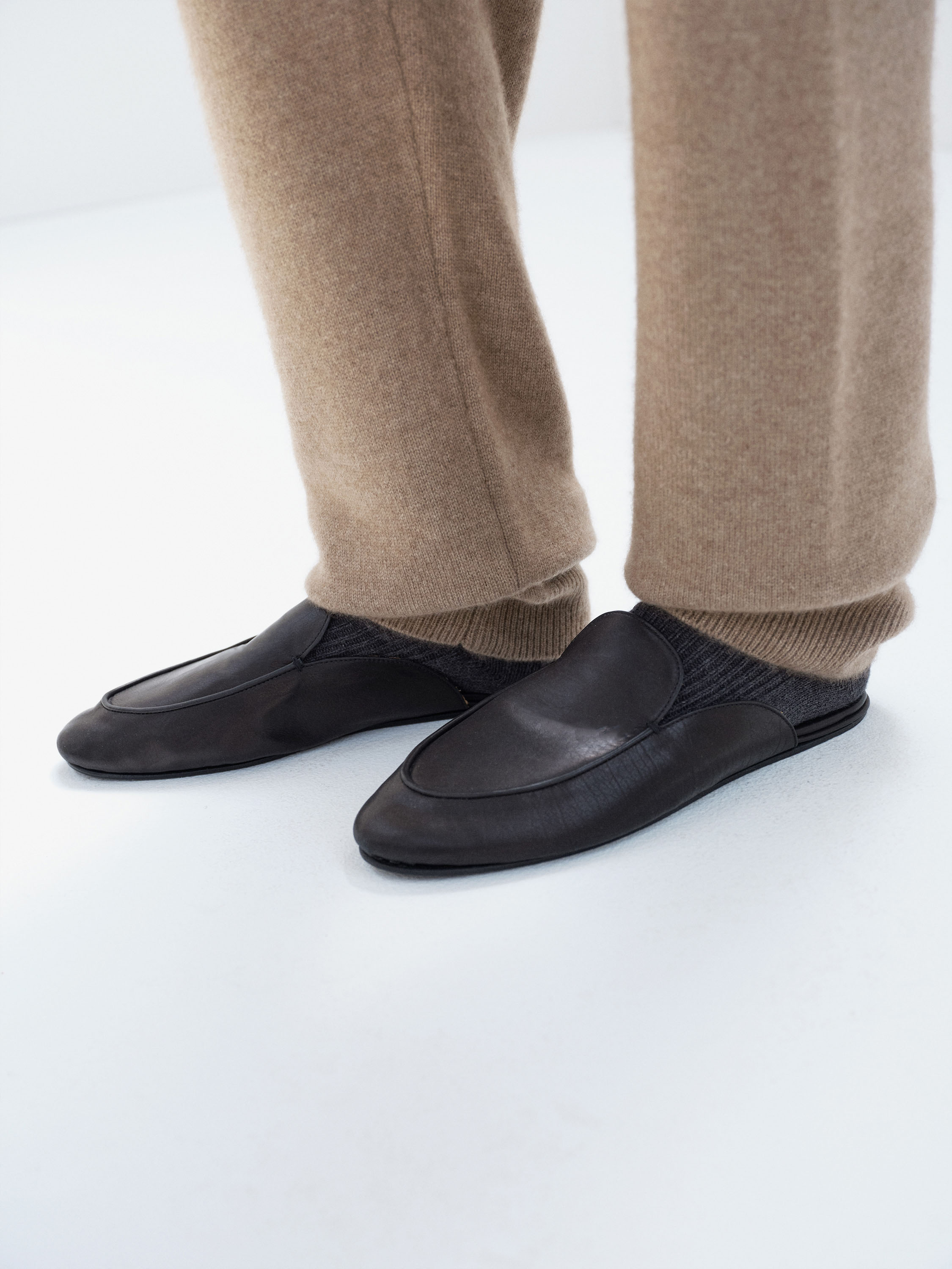 SOFT LEATHER MULE 詳細画像 BLACK 3