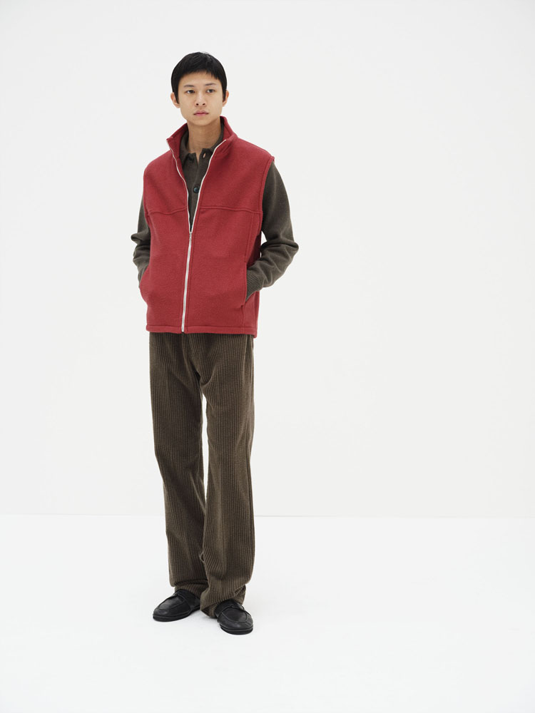 PURE SILK COMFORT FLEECE VEST