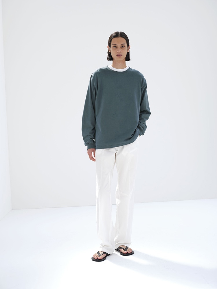 AURALEE (オーラリー) LUSTER PLAITING L/S TEE LUSTER PLAITING L/S TEE - AURALEE Official Website