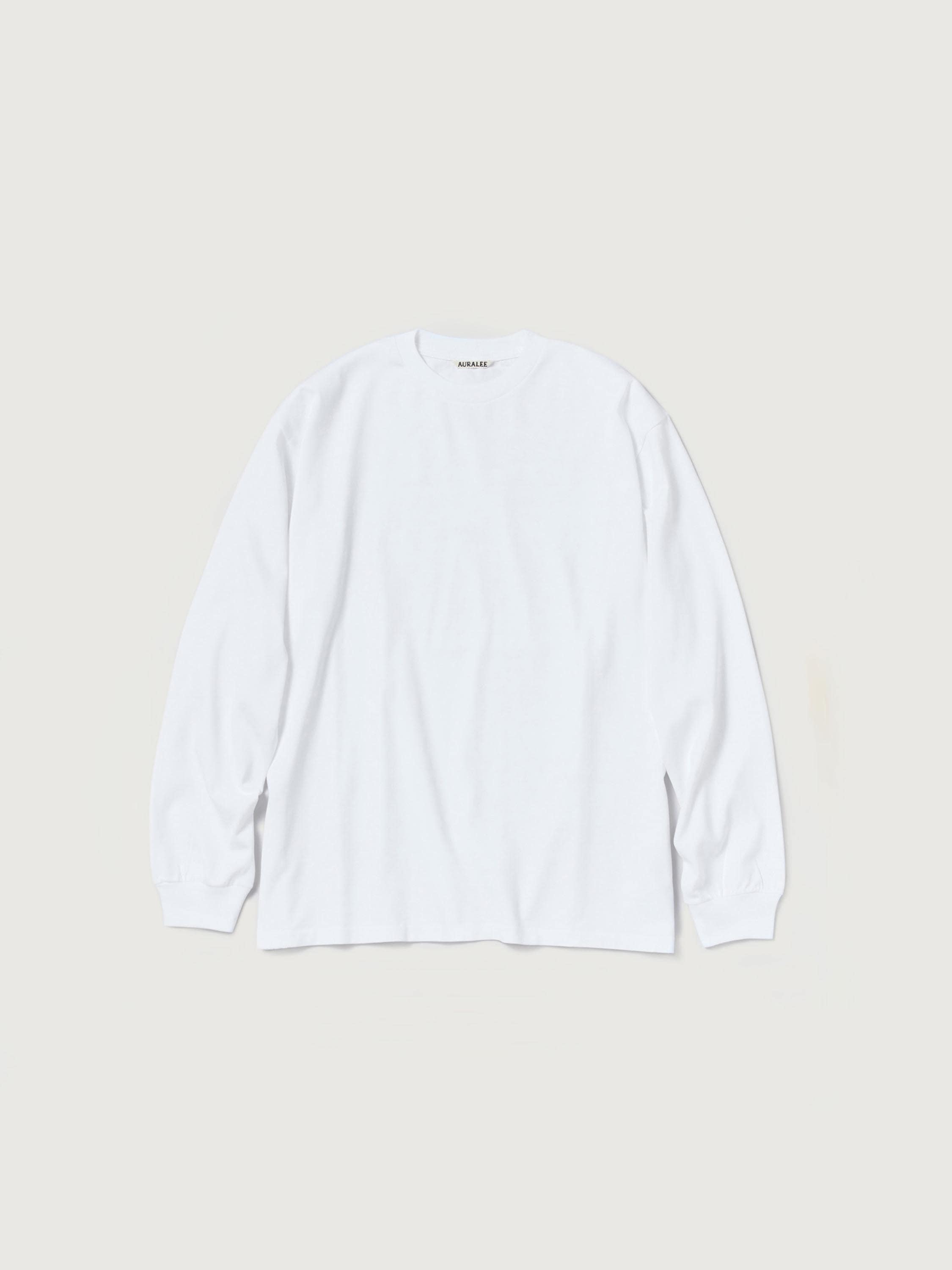 LUSTER PLAITING L/S TEE 詳細画像 WHITE 1