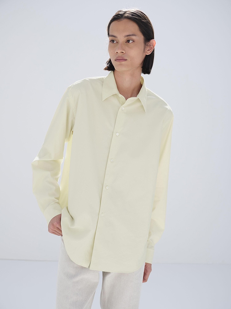 トップス AURALEE - WASHED FINX TWILL SHIRTS WASHED FINX TWILL SHIRT - AURALEE Official Website