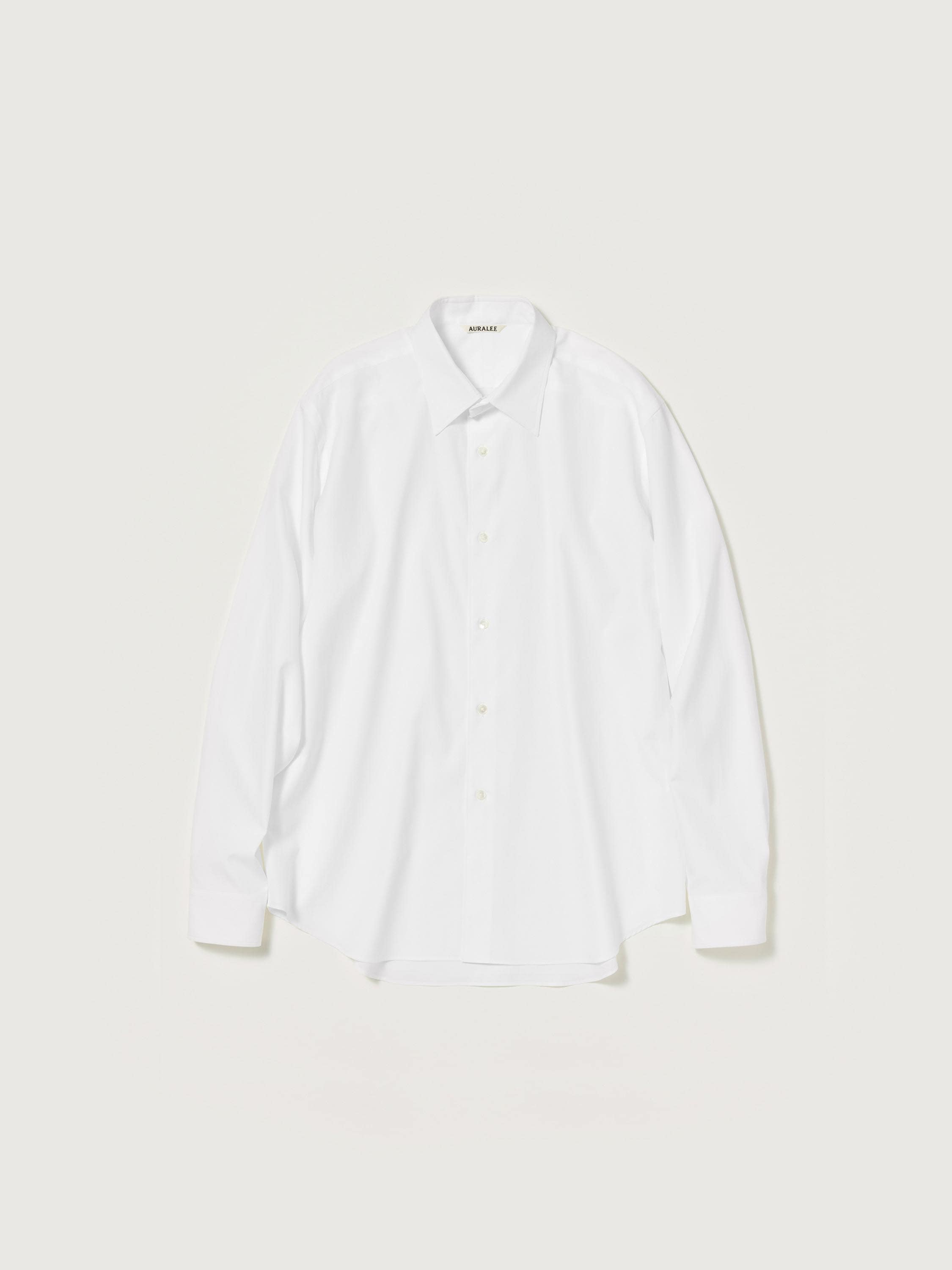 WASHED FINX TWILL SHIRT 詳細画像 WHITE 1