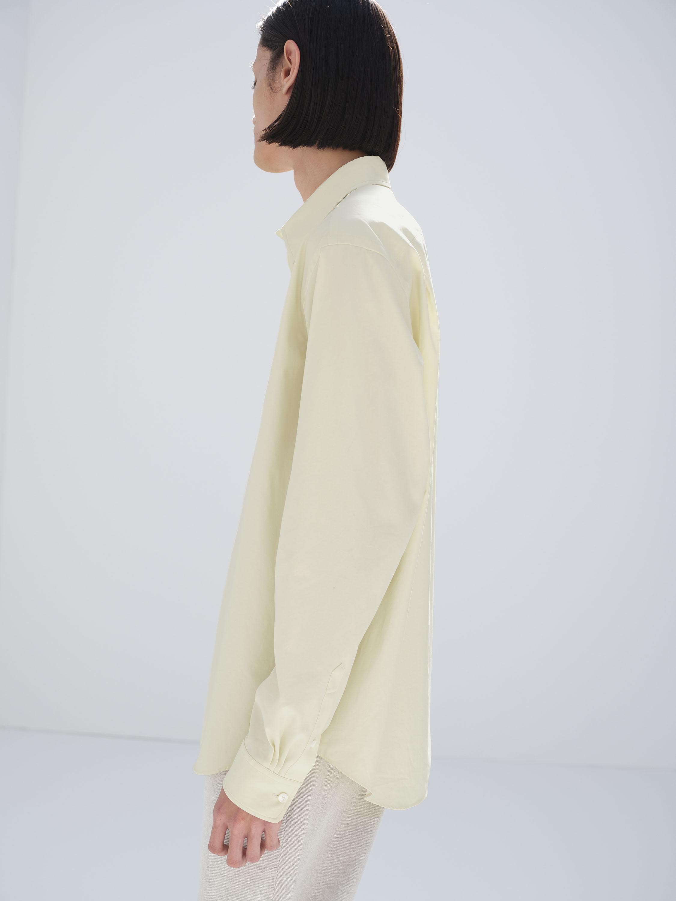 WASHED FINX TWILL SHIRT 詳細画像 VANILLA 3