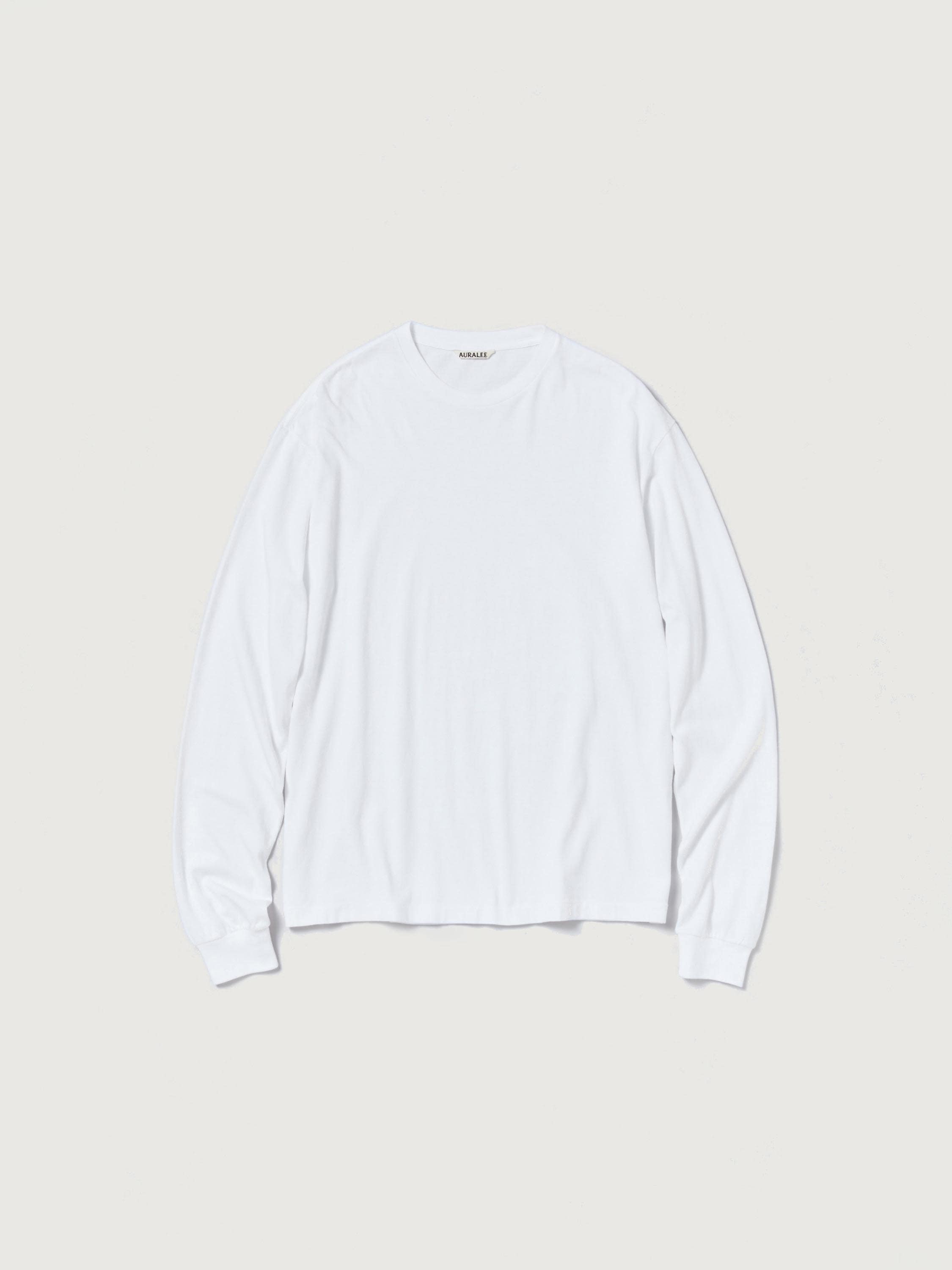 SEAMLESS L/S TEE 詳細画像 WHITE 3