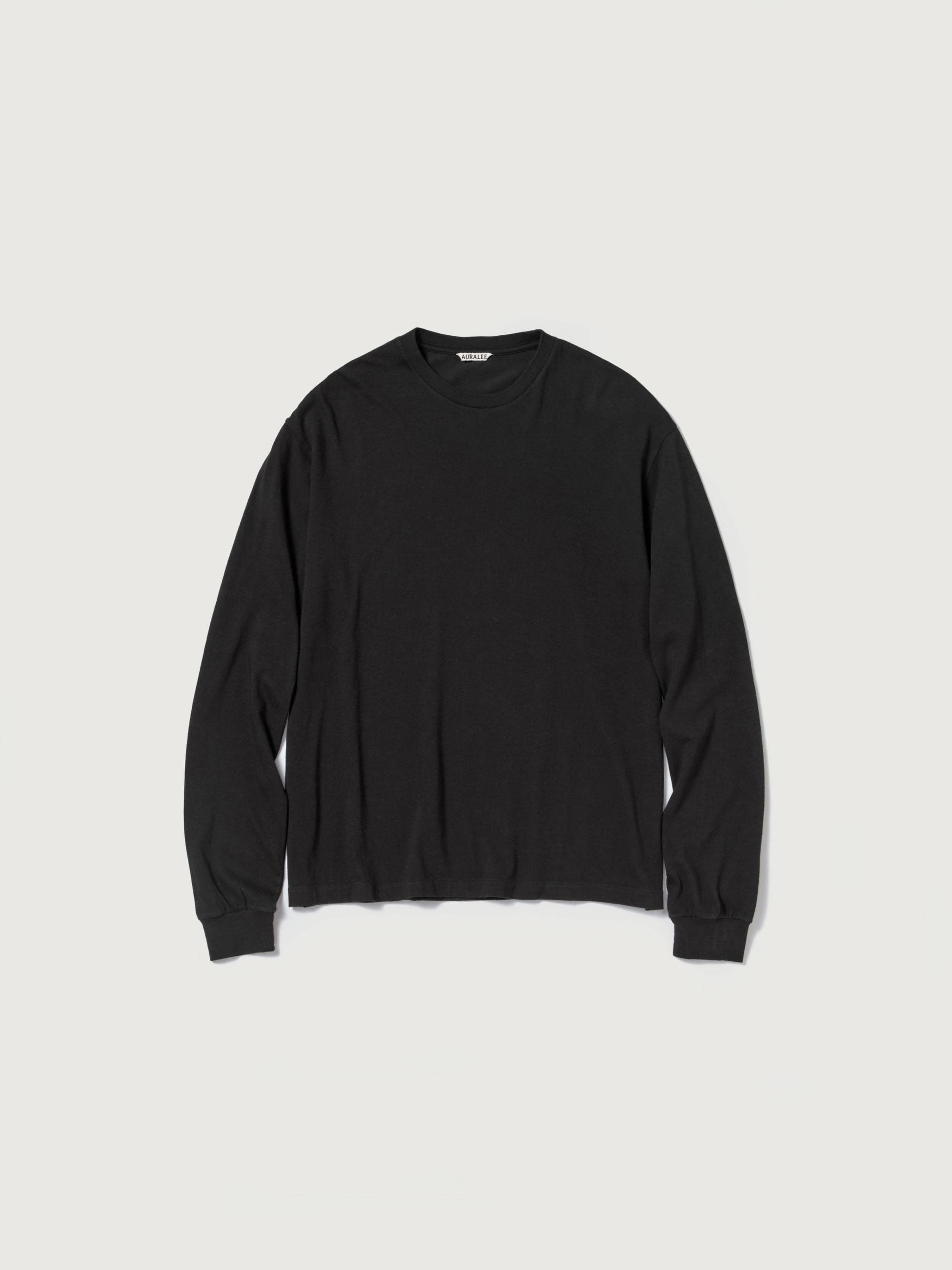 SEAMLESS L/S TEE 詳細画像 BLACK 1