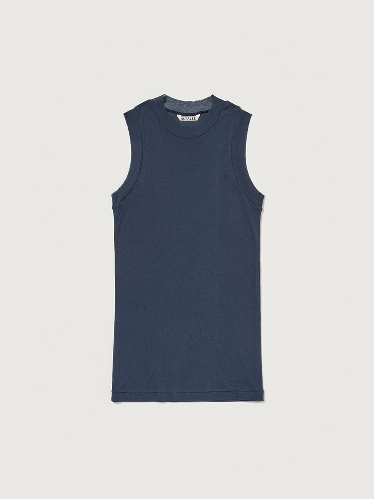 トップス AURALEE AURAL ORGANIC SOFT RIB TANK ADAM ET ROPÉ HOMME(アダム エ ロペ オム) / 【AURALEE/オーラリー