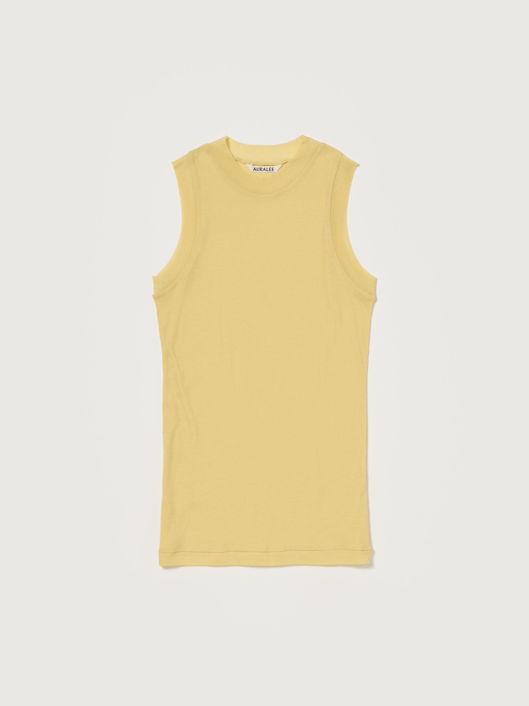 SUPER HIGH GAUGE SHEER RIB TANK TOP 詳細画像 MUSTARD 1