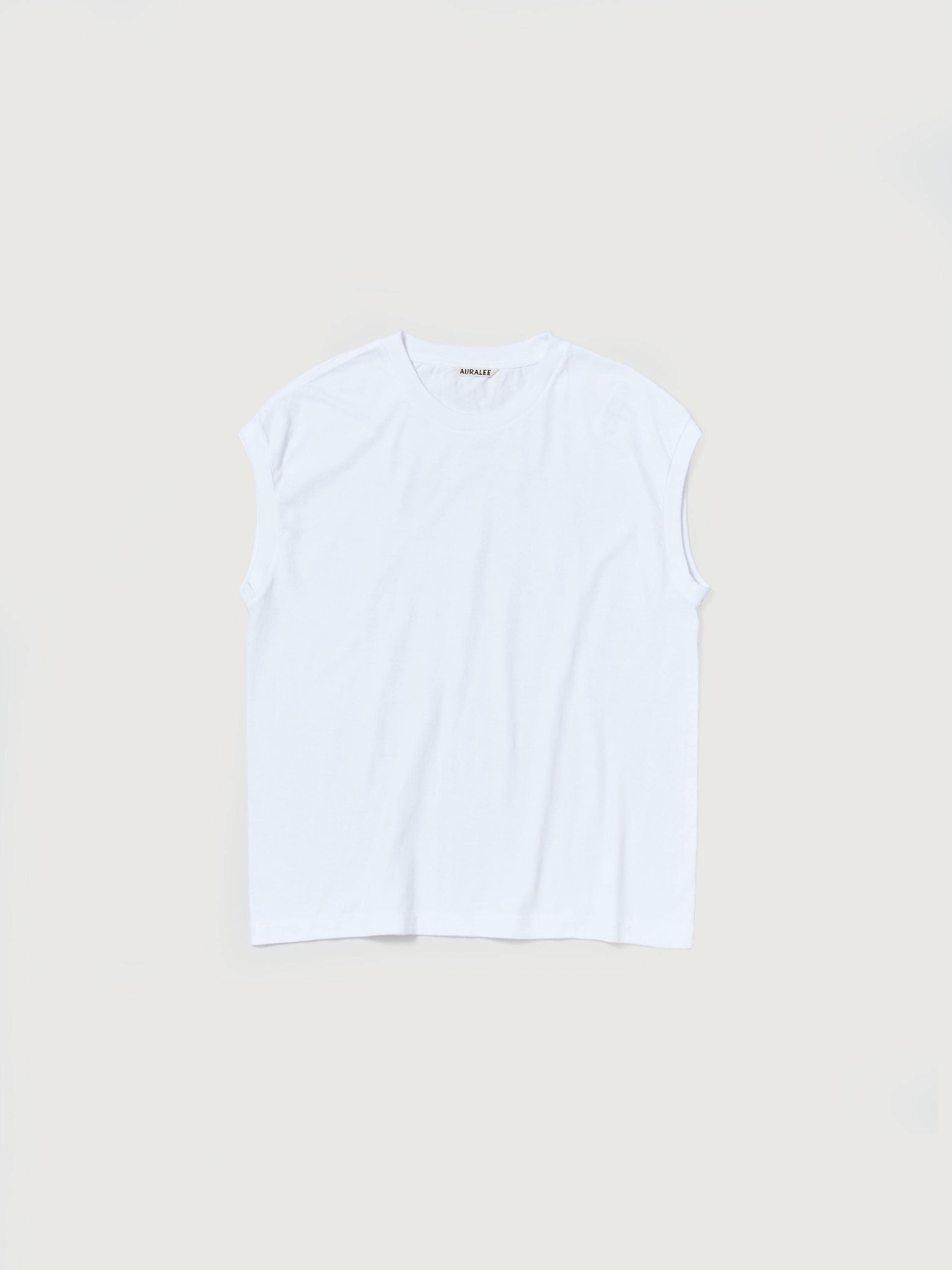 SEAMLESS CREW NECK SLEEVELESS 詳細画像 WHITE 1