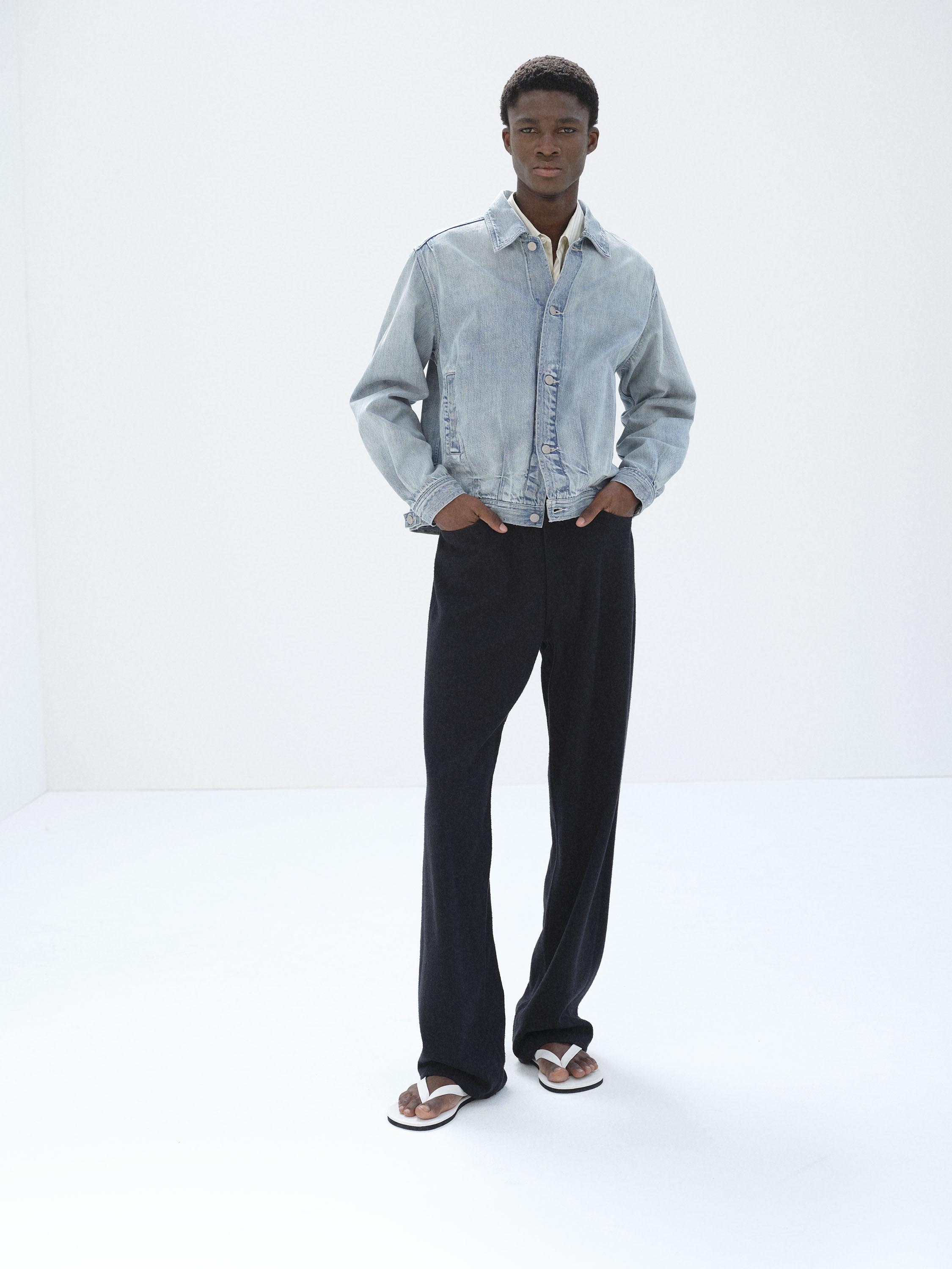 FADED SELVEDGE LIGHT DENIM BLOUSON 詳細画像 LIGHT INDIGO 2