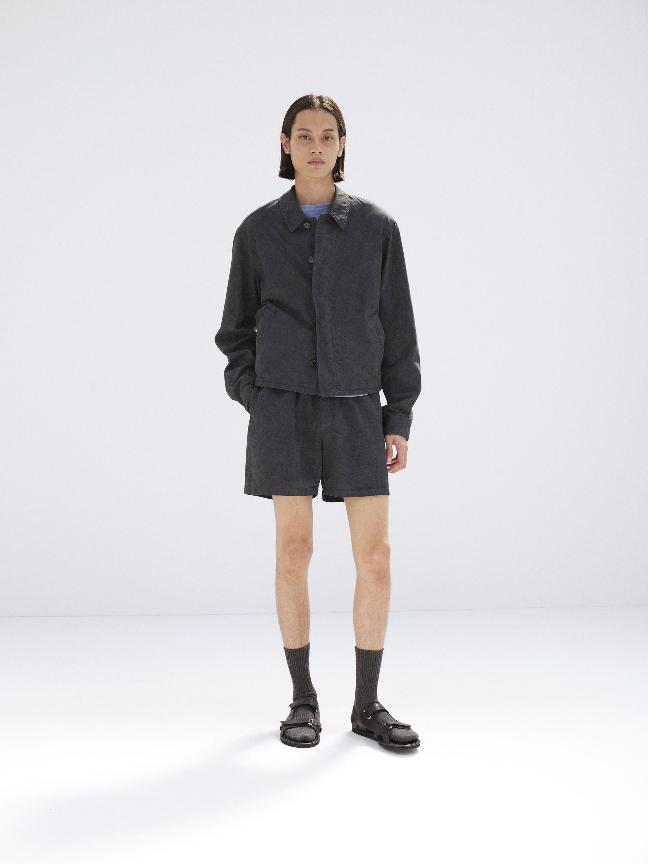 GARMENT-DYED FINX LIGHT CHINO BLOUSON