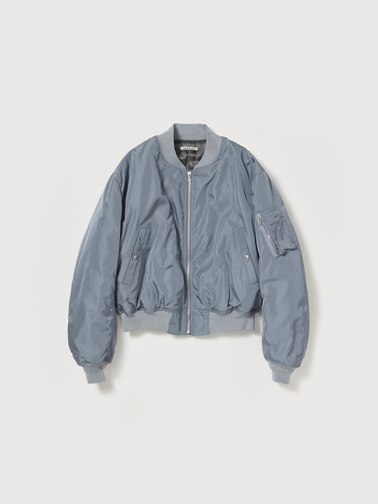 HIGH DENSITY SILK TWILL FLIGHT BLOUSON