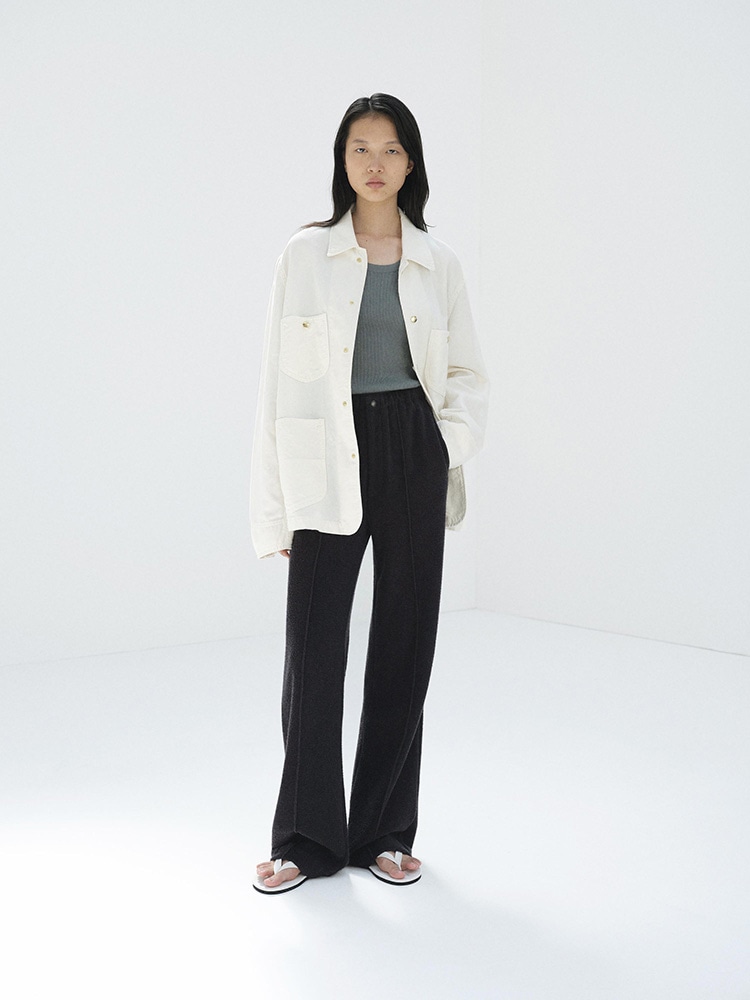 WOOL COTTON LINEN OX WORK JACKET - AURALEE Official Website