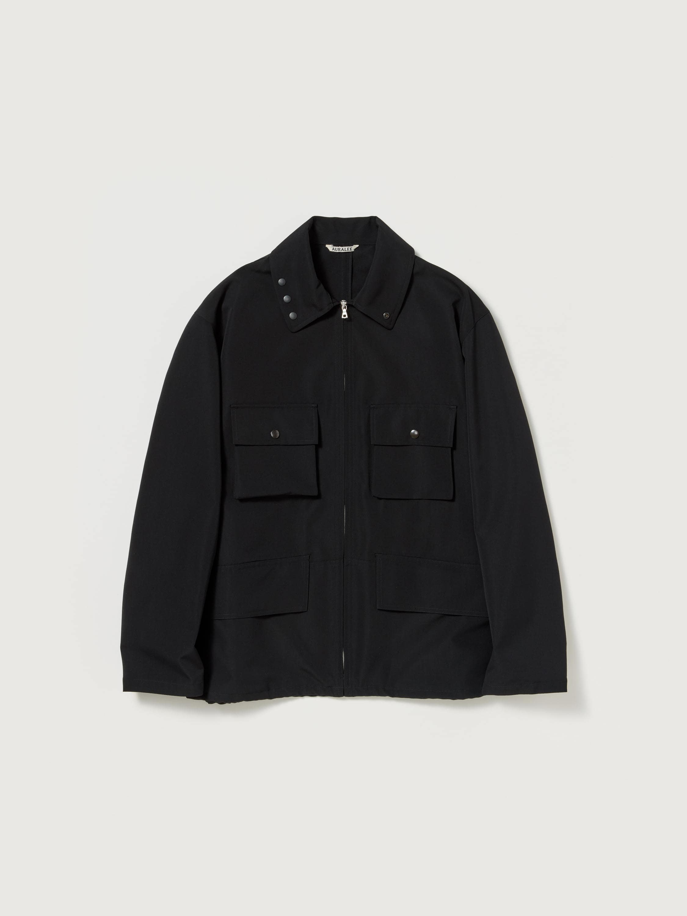 WOOL MAX CANVAS BLOUSON 詳細画像 BLACK 1