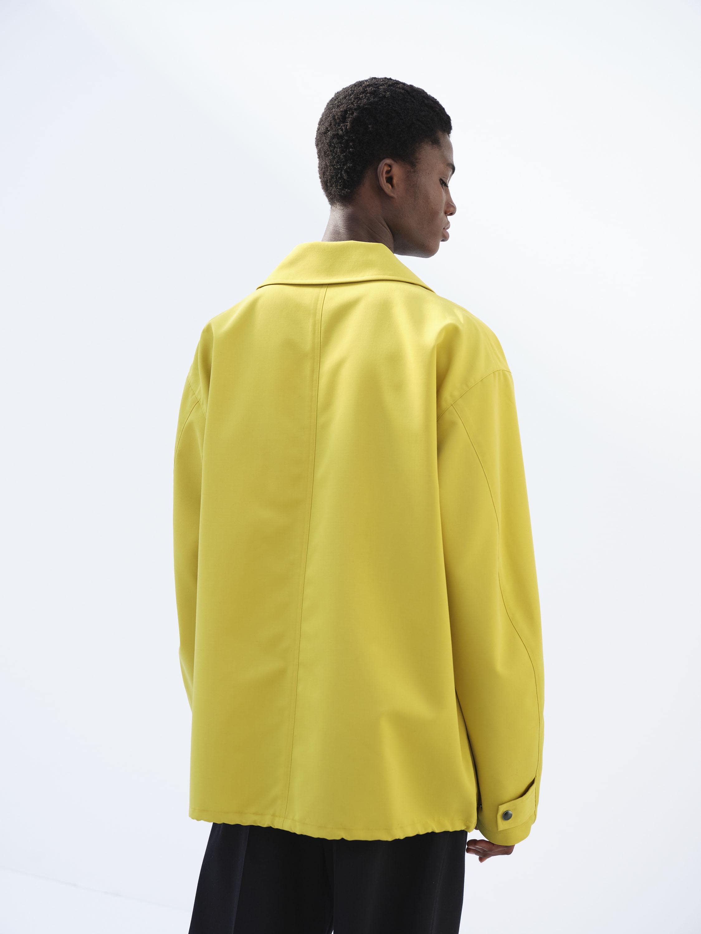 WOOL MAX CANVAS BLOUSON 詳細画像 MUSTARD YELLOW 4