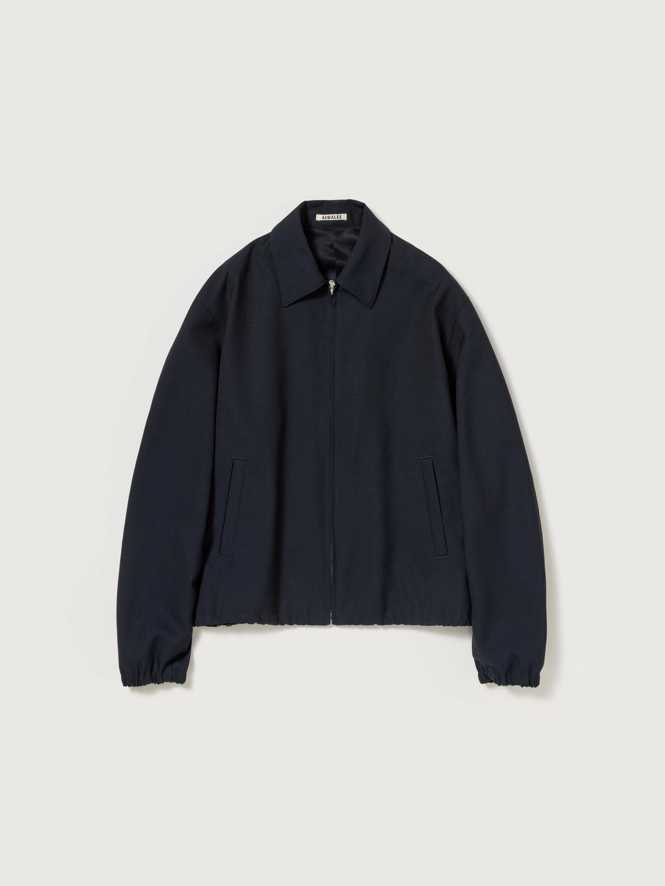 WOOL KID MOHAIR HOPSACK ZIP BLOUSON 詳細画像 DARK NAVY 6
