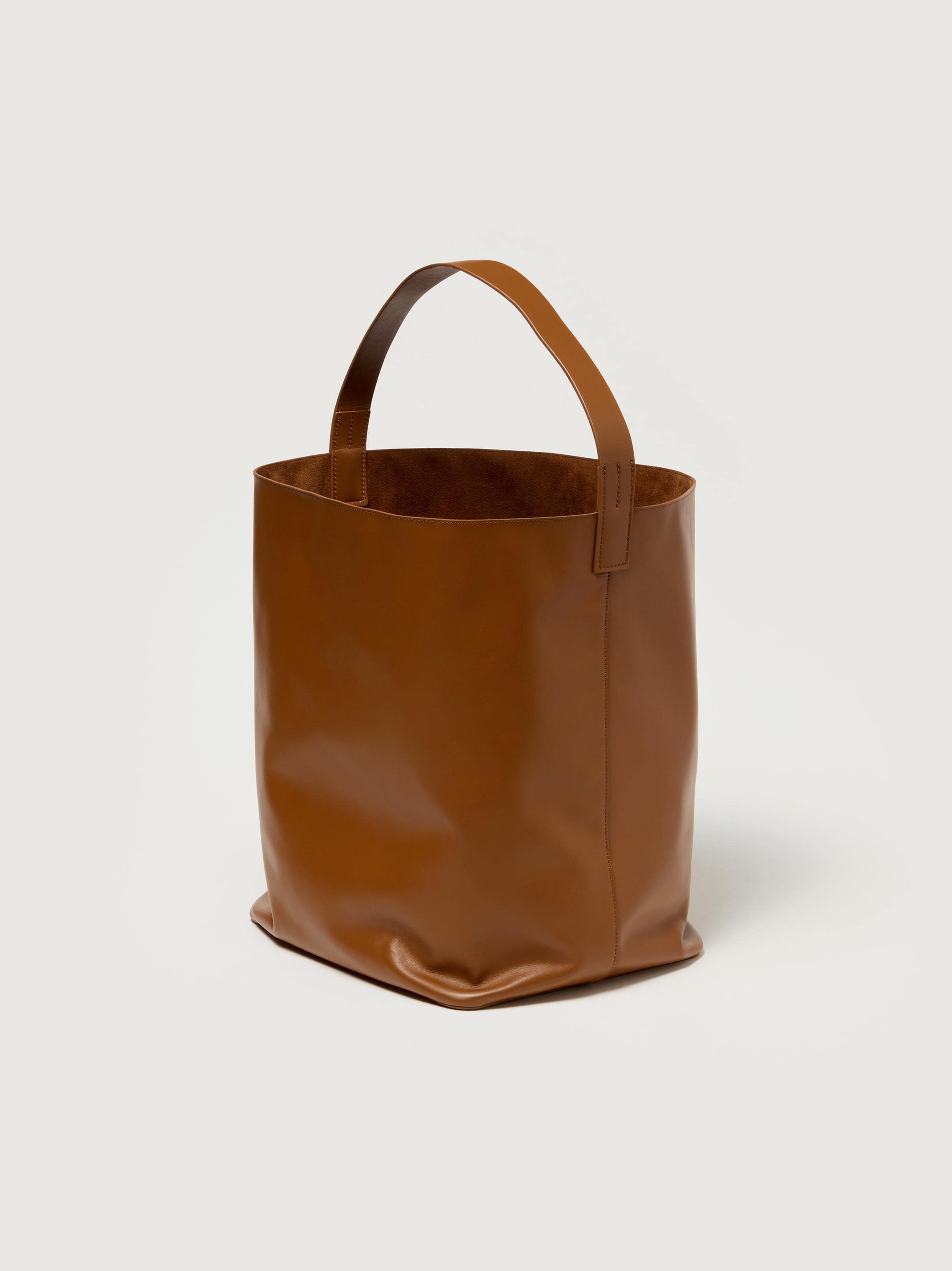LEATHER TOTE BAG MADE BY AETA 詳細画像 BROWN 2