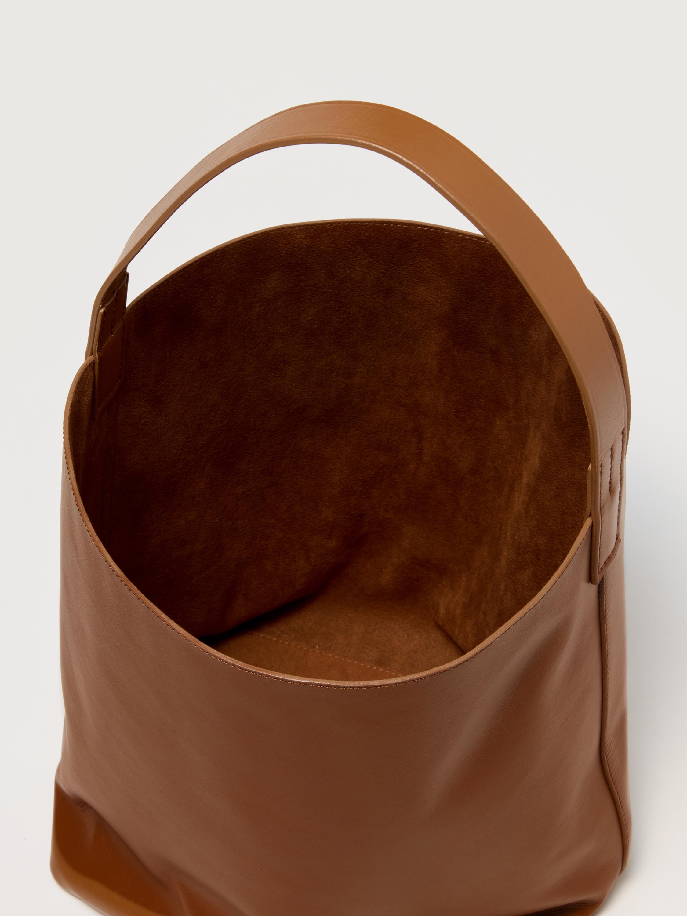 LEATHER TOTE BAG MADE BY AETA 詳細画像 BROWN 3