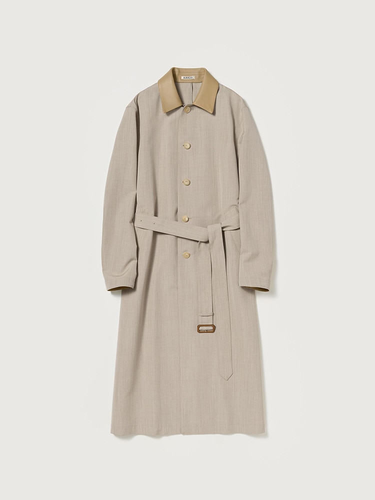 WOOL MAX CANVAS COAT
