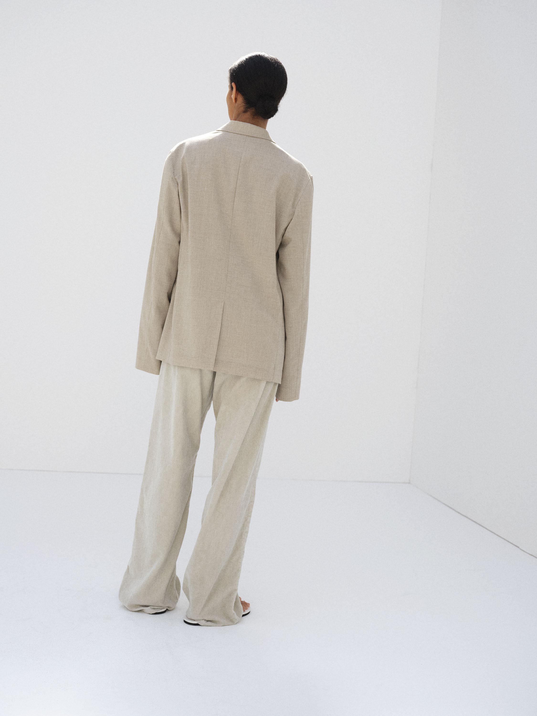 SUMMER TWIST CASHMERE PORA JACKET 詳細画像 TOP BROWN BEIGE 4