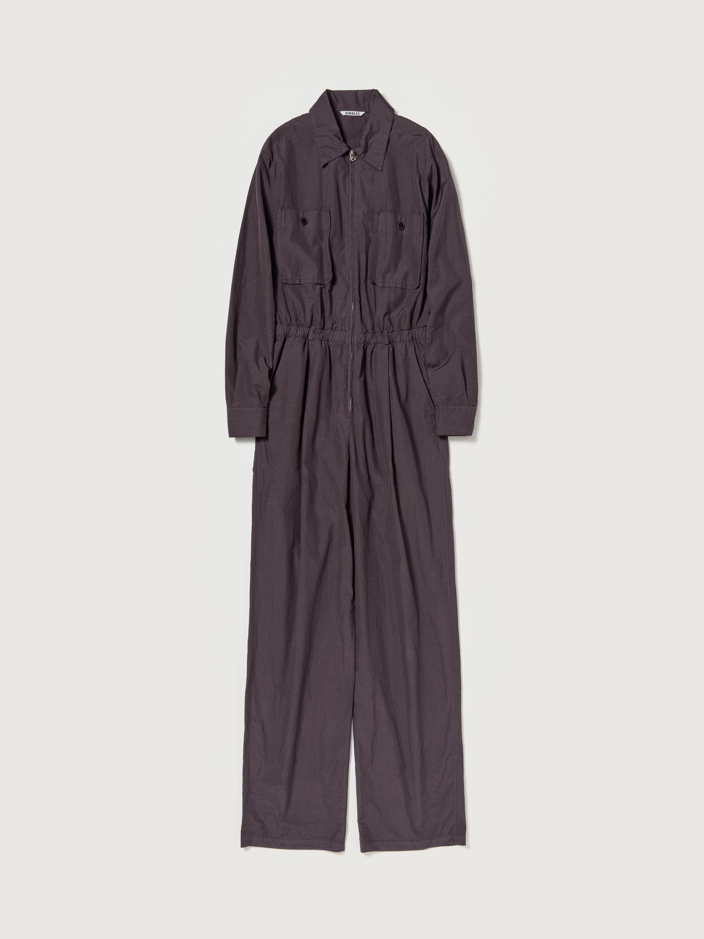 GARMENT-DYED FINX SHUTTLE WEATHER JUMPSUIT 詳細画像 DARK BROWN 6