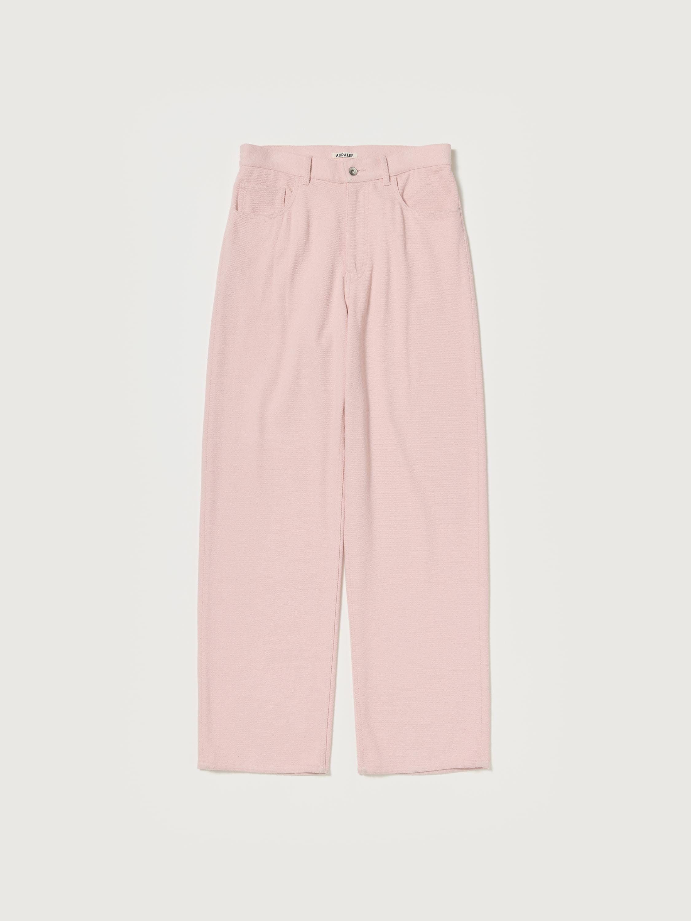 SILK NEP DENIM 5P WIDE PANTS 詳細画像 DUSTY PINK 6