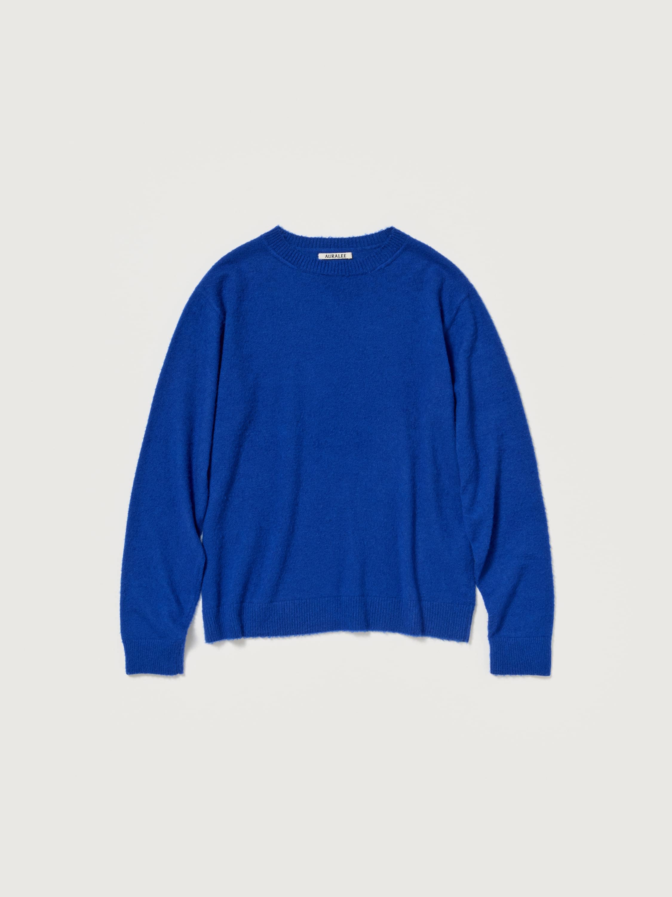 BRUSHED CASHMERE COTTON KNIT P/O 詳細画像 ROYAL BLUE 1