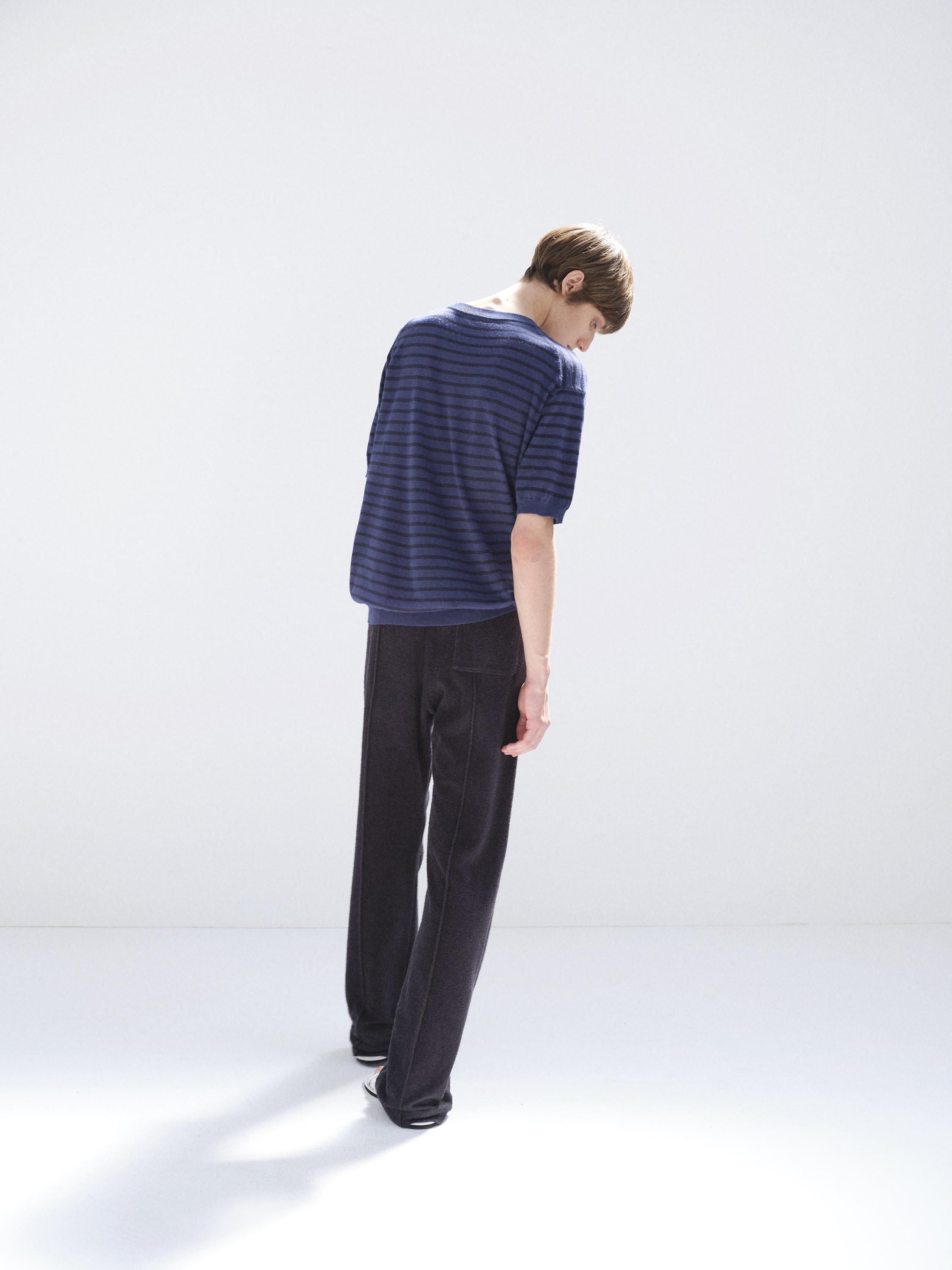 COTTON NYLON PILE PANTS 詳細画像 NAVY 4