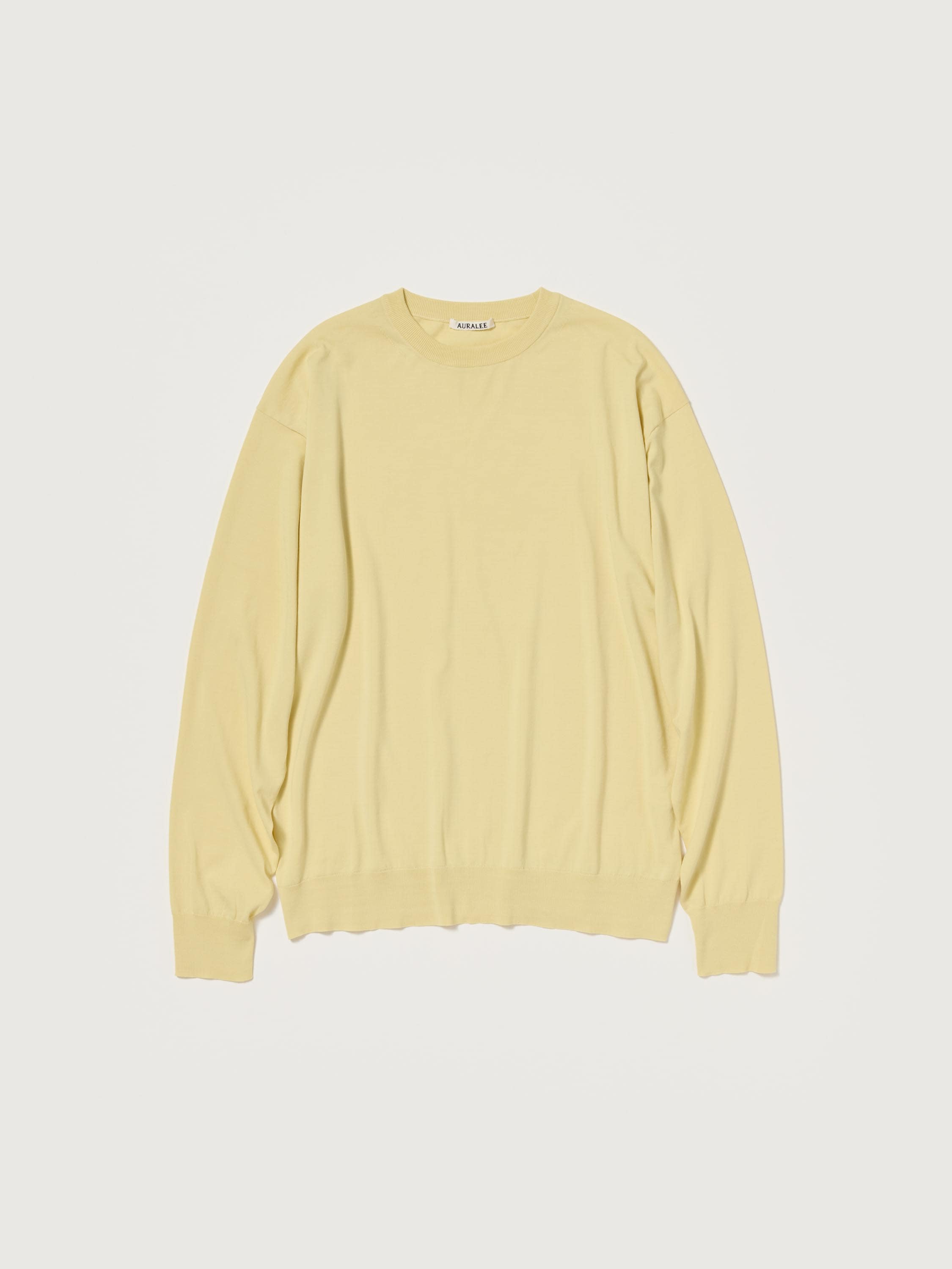 GIZA HIGH GAUGE KNIT P/O 詳細画像 YELLOW BEIGE 1