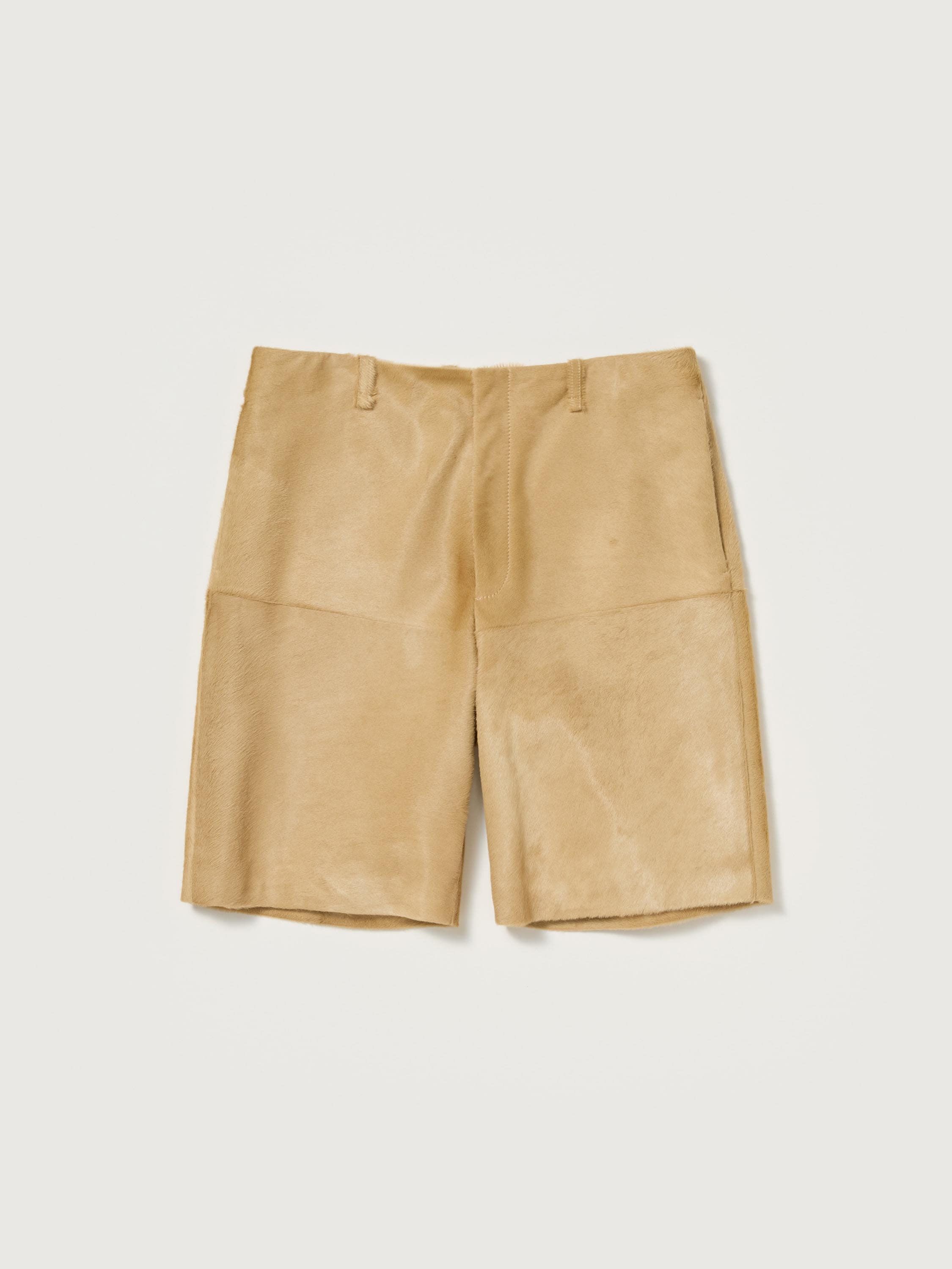 CALF HAIR SHORTS 詳細画像 BEIGE 4