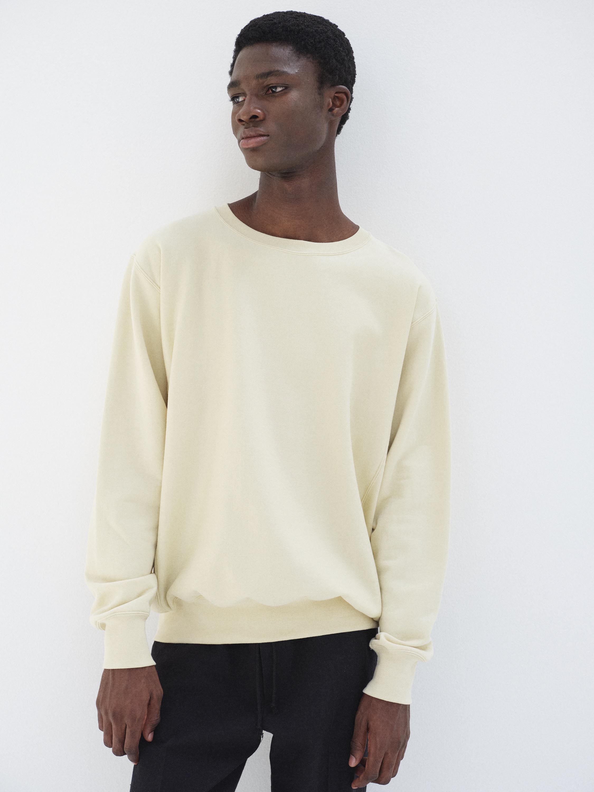 ELASTIC HIGH GAUGE SWEAT P/O 詳細画像 IVORY BEIGE 2