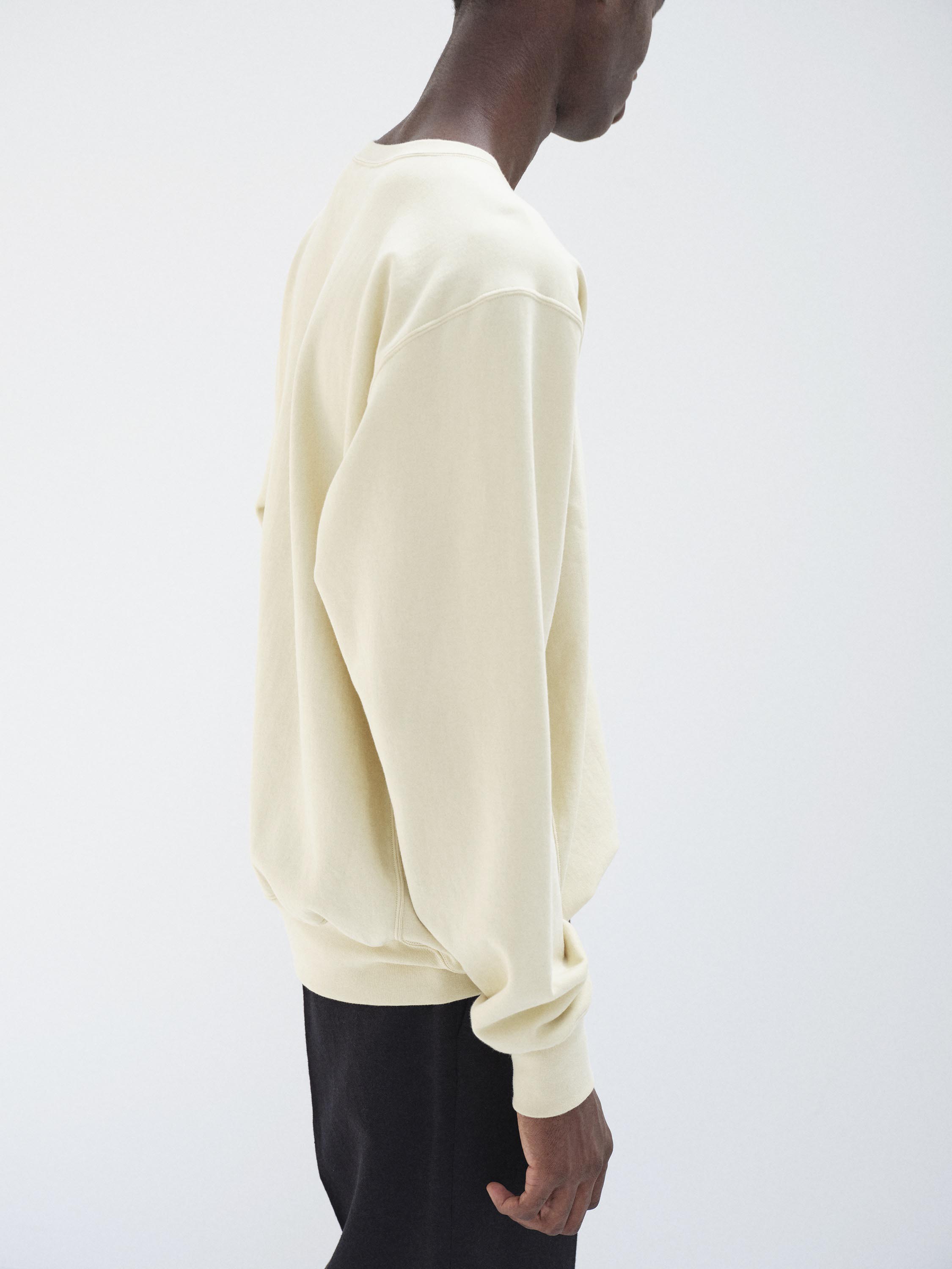 ELASTIC HIGH GAUGE SWEAT P/O 詳細画像 IVORY BEIGE 3