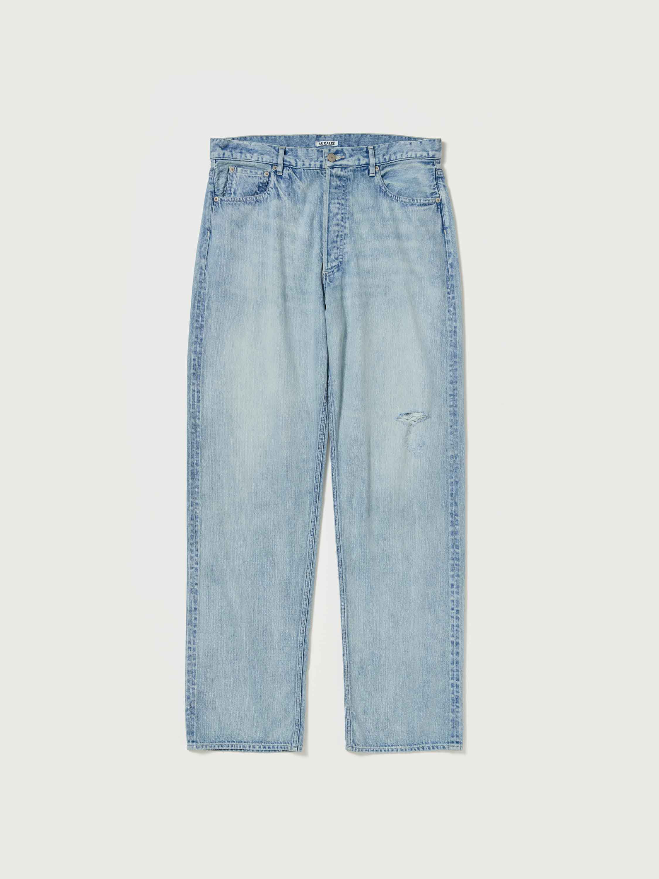 FADED SELVEDGE LIGHT DENIM WIDE PANTS 詳細画像 LIGHT INDIGO 5