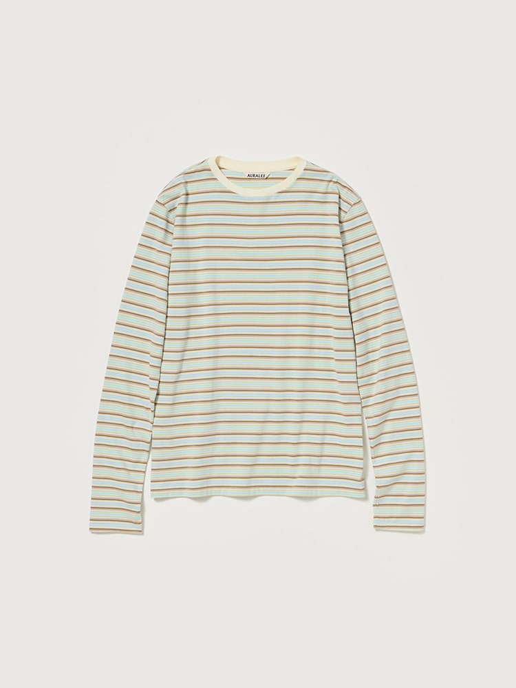 GRADIENT STRIPE JERSEY L/S TEE