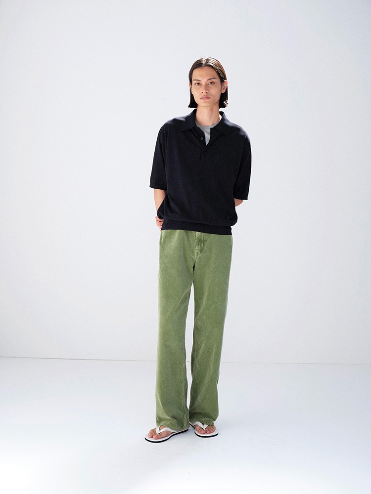 K*o様 Auralee size5 GIZA HIGH GAUGE KNIT POLO - AURALEE Official Website