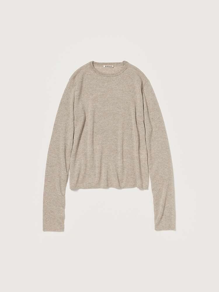 SUPER FINE CASHMERE SILK KNIT P/O