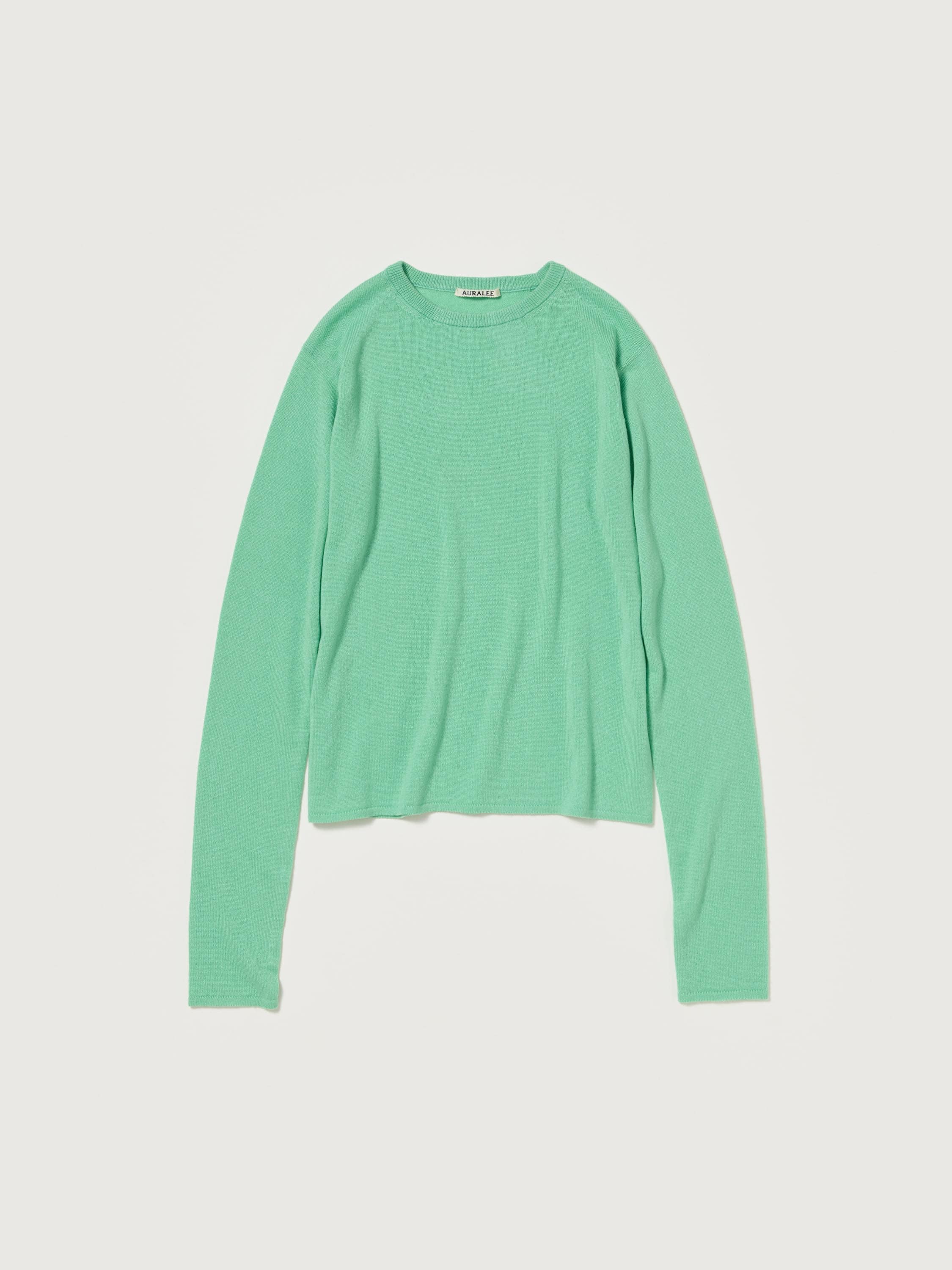 SUPER FINE CASHMERE SILK KNIT P/O 詳細画像 MINT GREEN 1