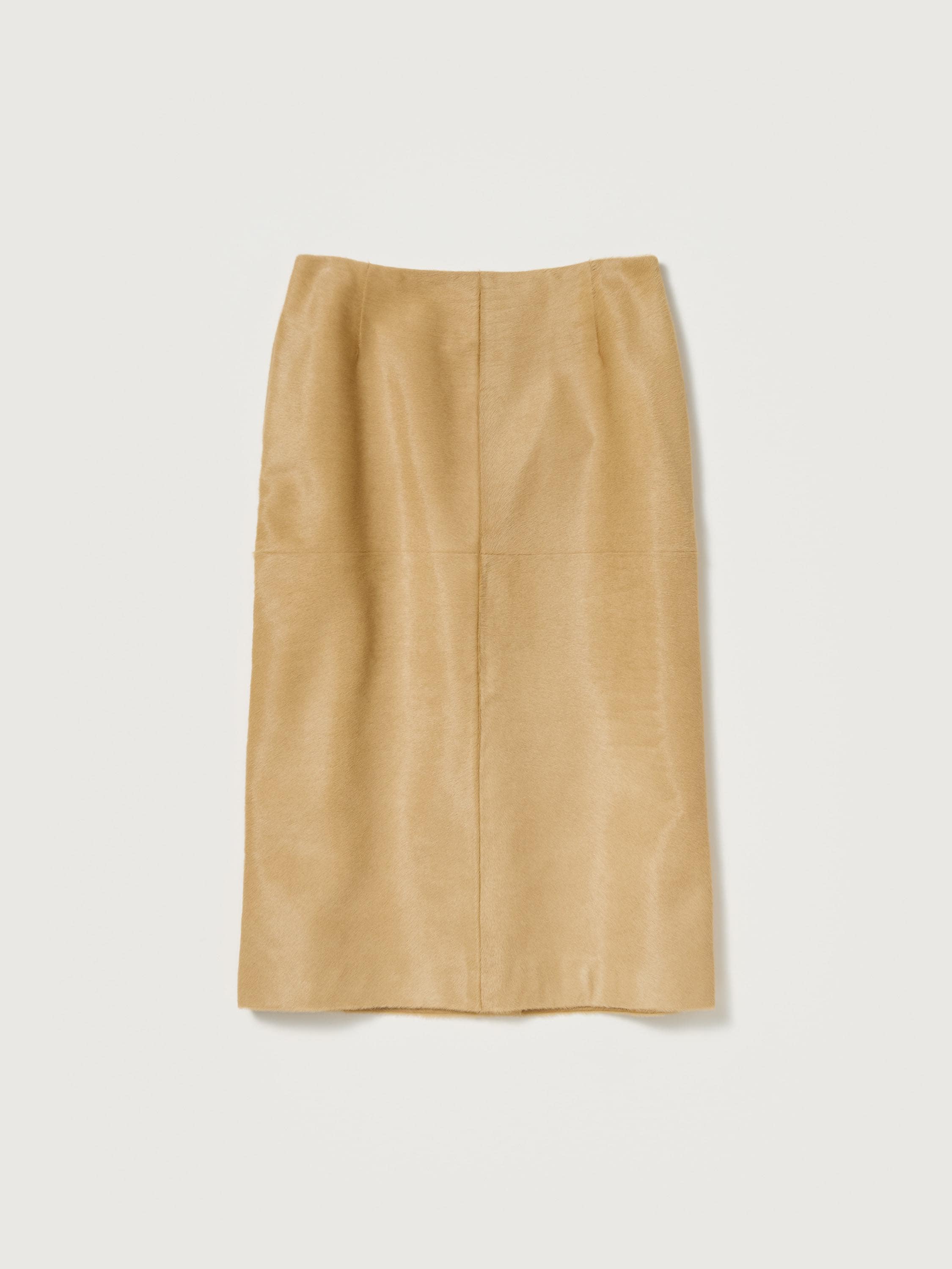 CALF HAIR SKIRT 詳細画像 BEIGE 5
