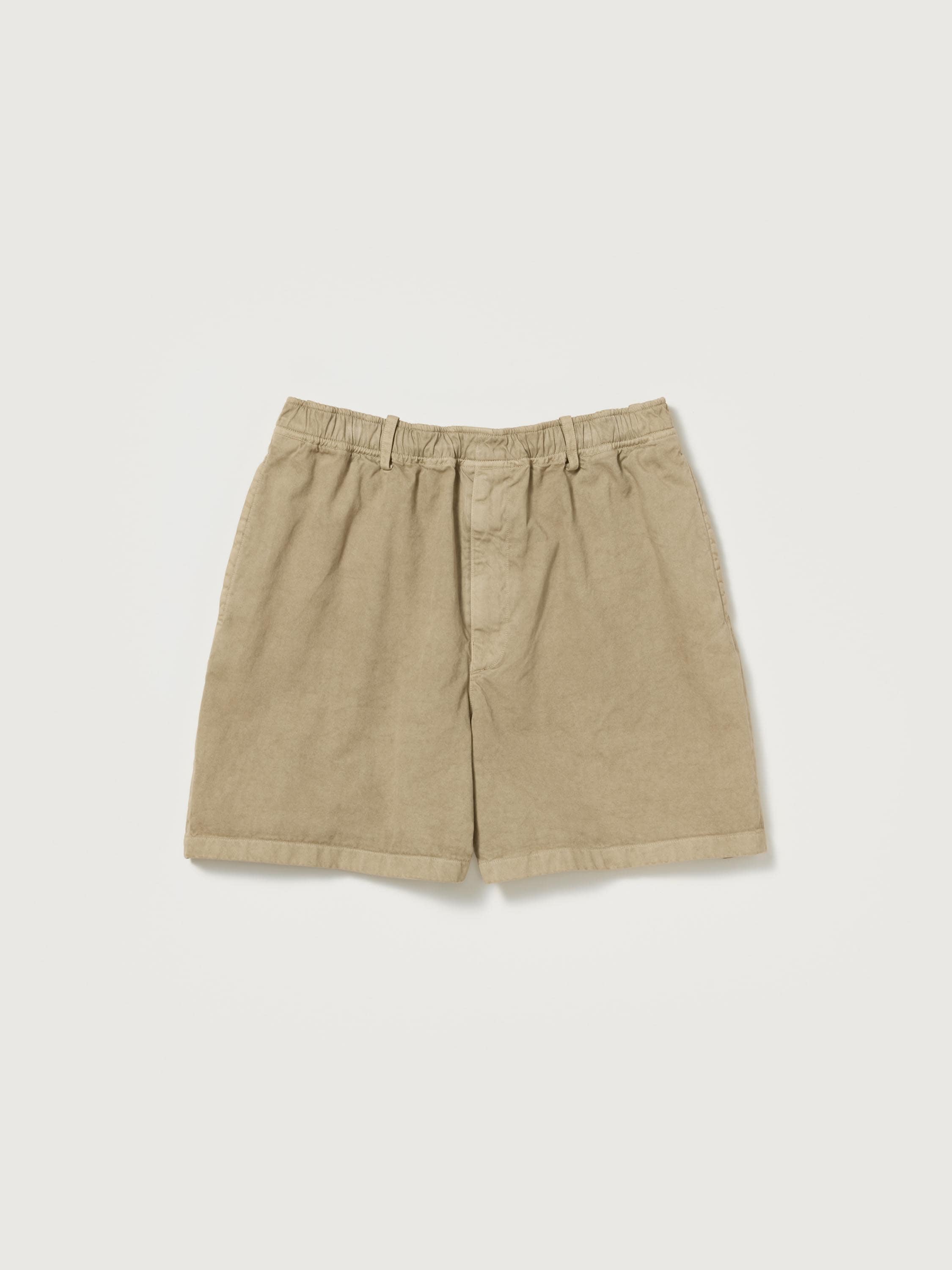 GARMENT-DYED FINX LIGHT CHINO SHORTS 詳細画像 BEIGE 4