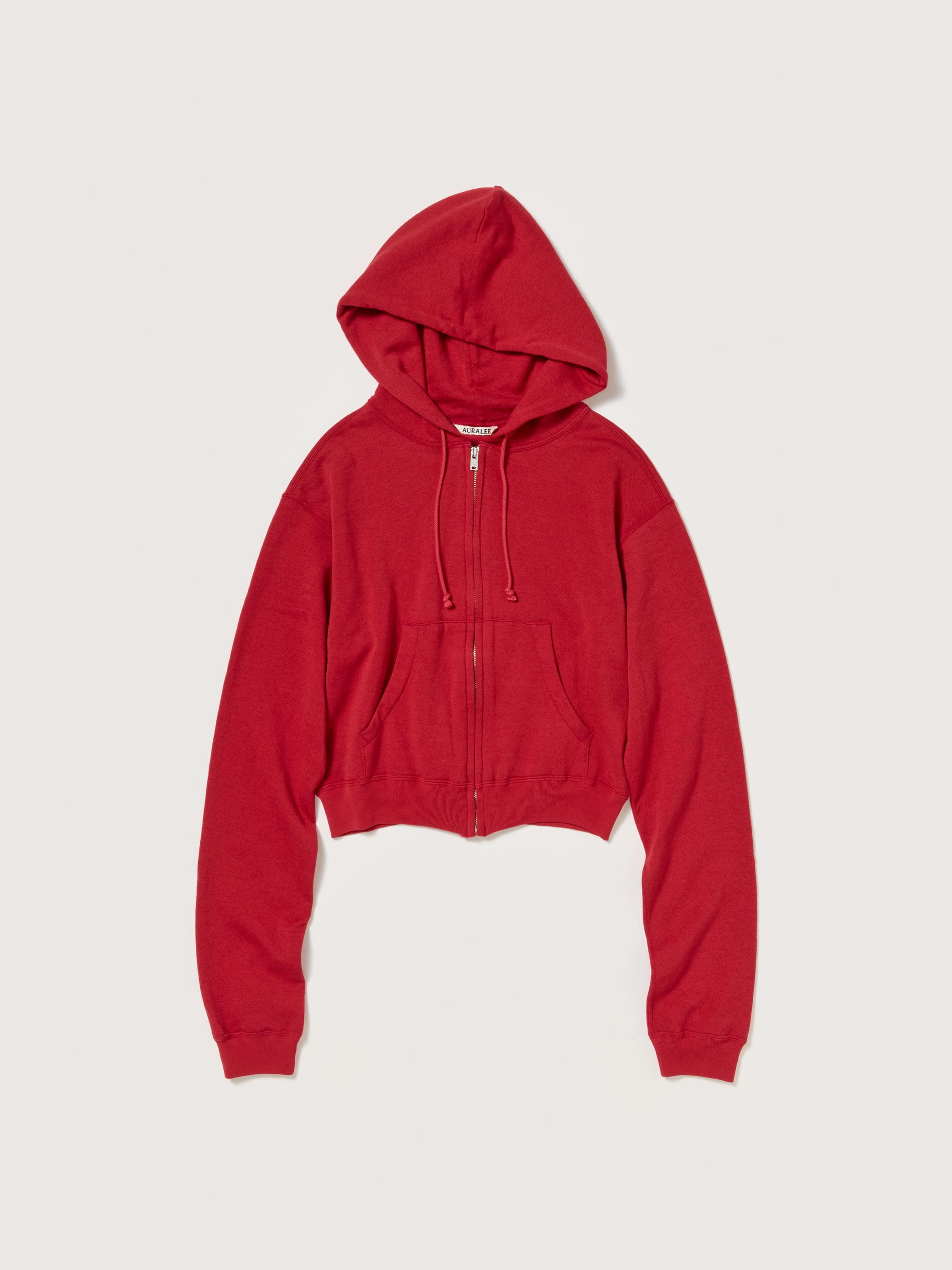 HIGH TWIST LIGHT SWEAT ZIP PARKA 詳細画像 RED 4