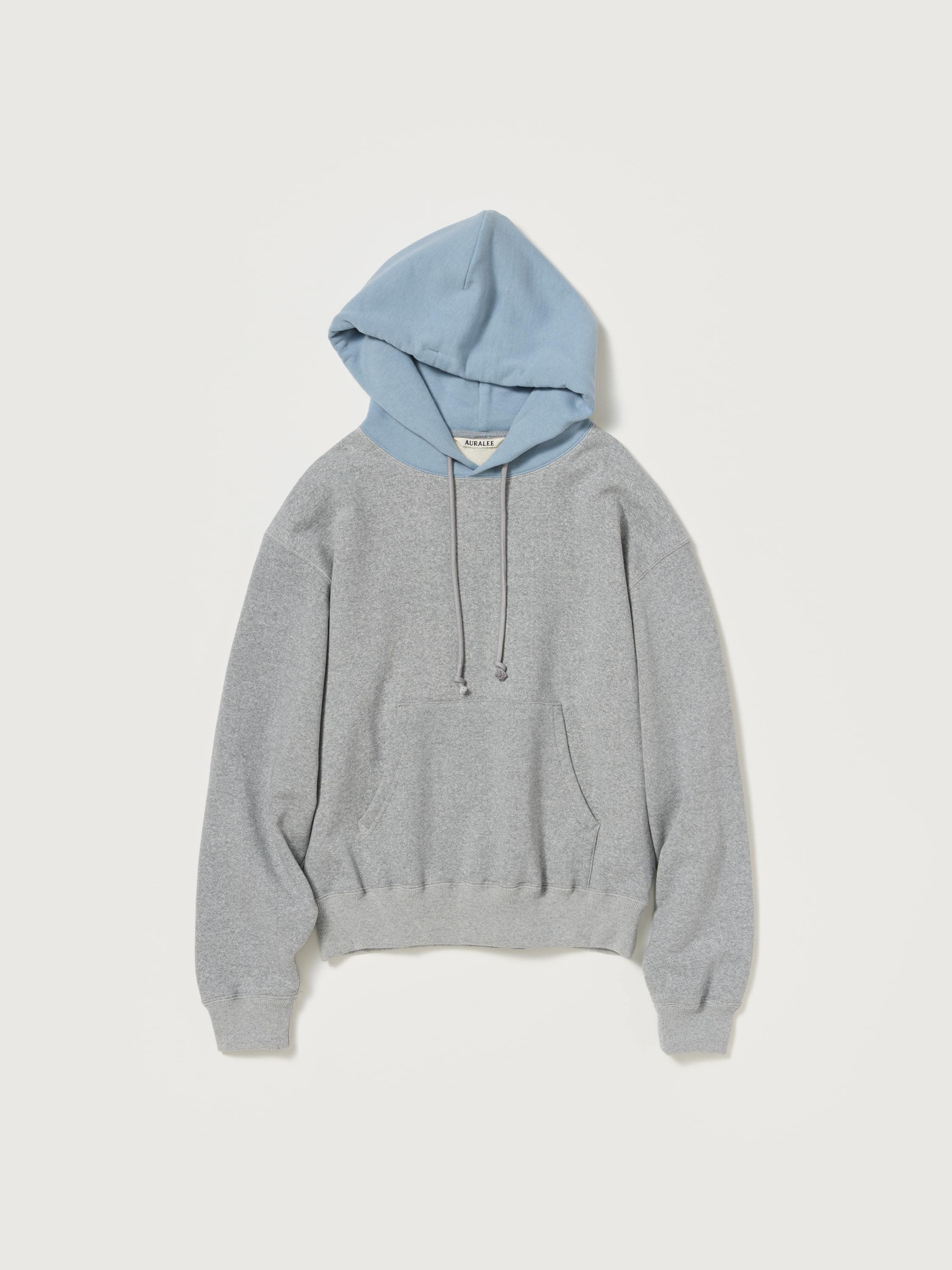 SMOOTH SOFT BD SWEAT P/O PARKA 詳細画像 TOP GRAY &times; DUSTY BLUE 1