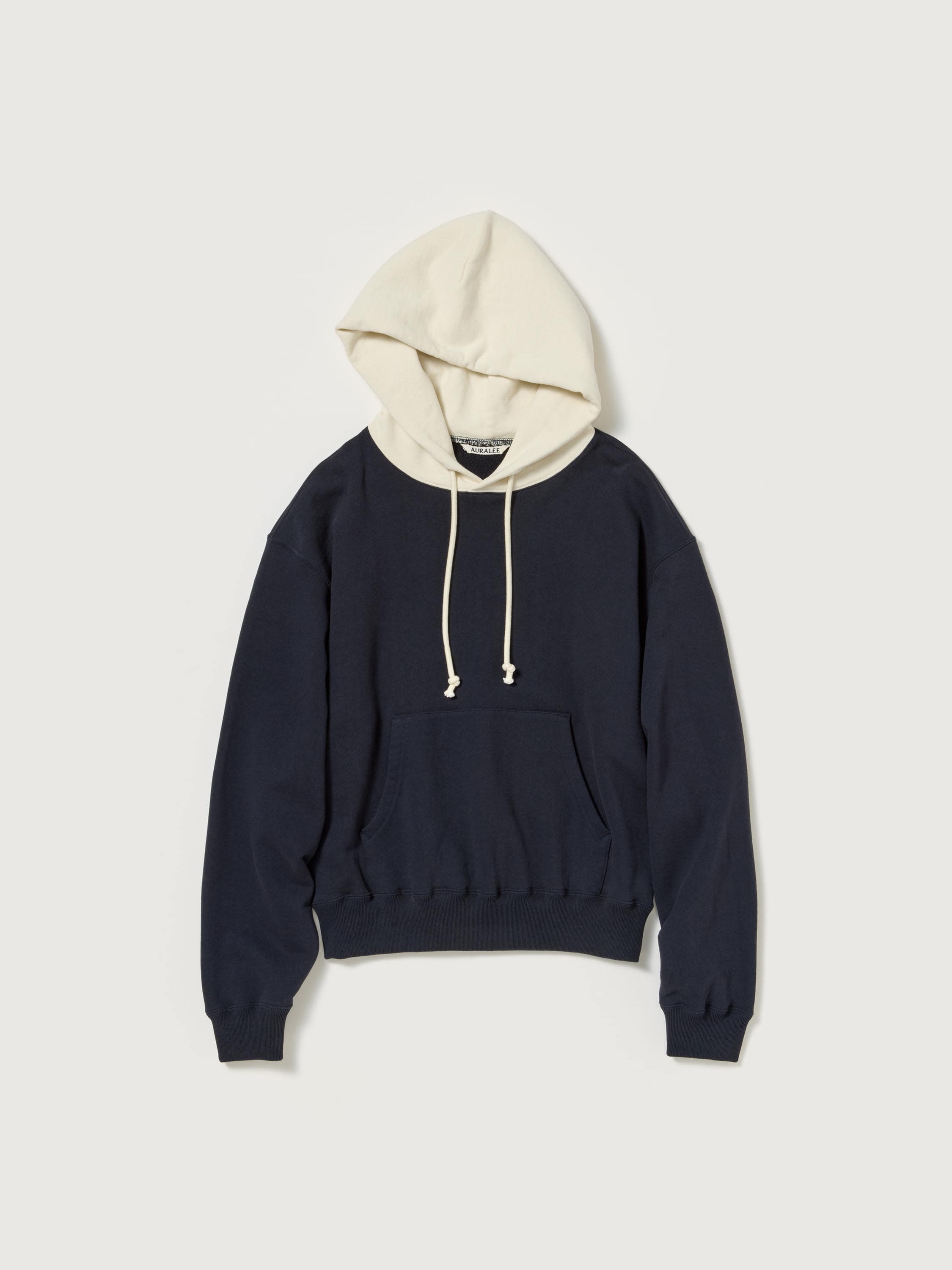 SMOOTH SOFT BD SWEAT P/O PARKA 詳細画像 DARK NAVY &times; SMOKY WHITE 5