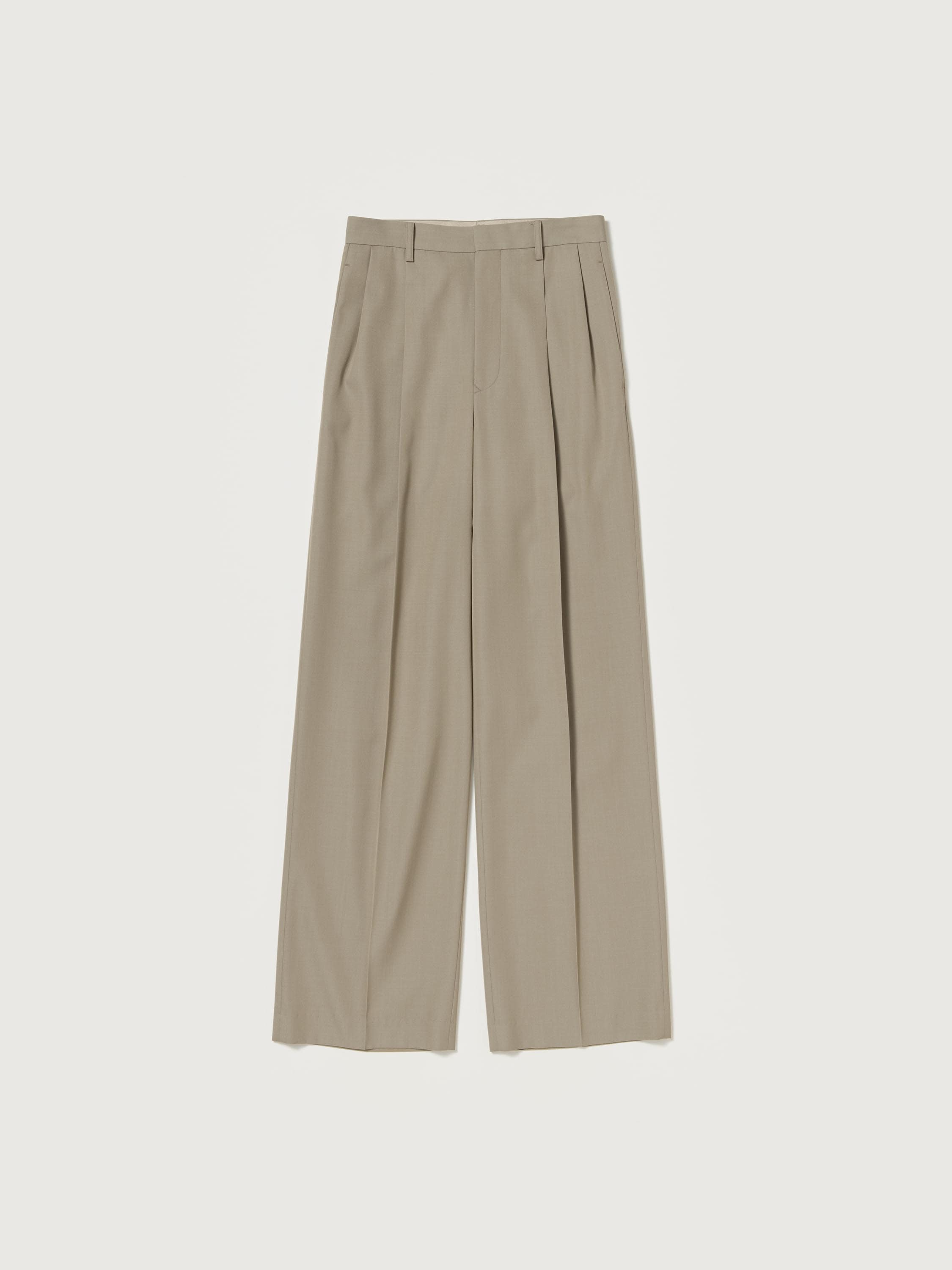 パンツ AURALEE WOOL MAX GABARDINE TWO-TUCK LIGHT WOOL MAX GABARDINE TWO-TUCK SLACKS - AURALEE Official Website