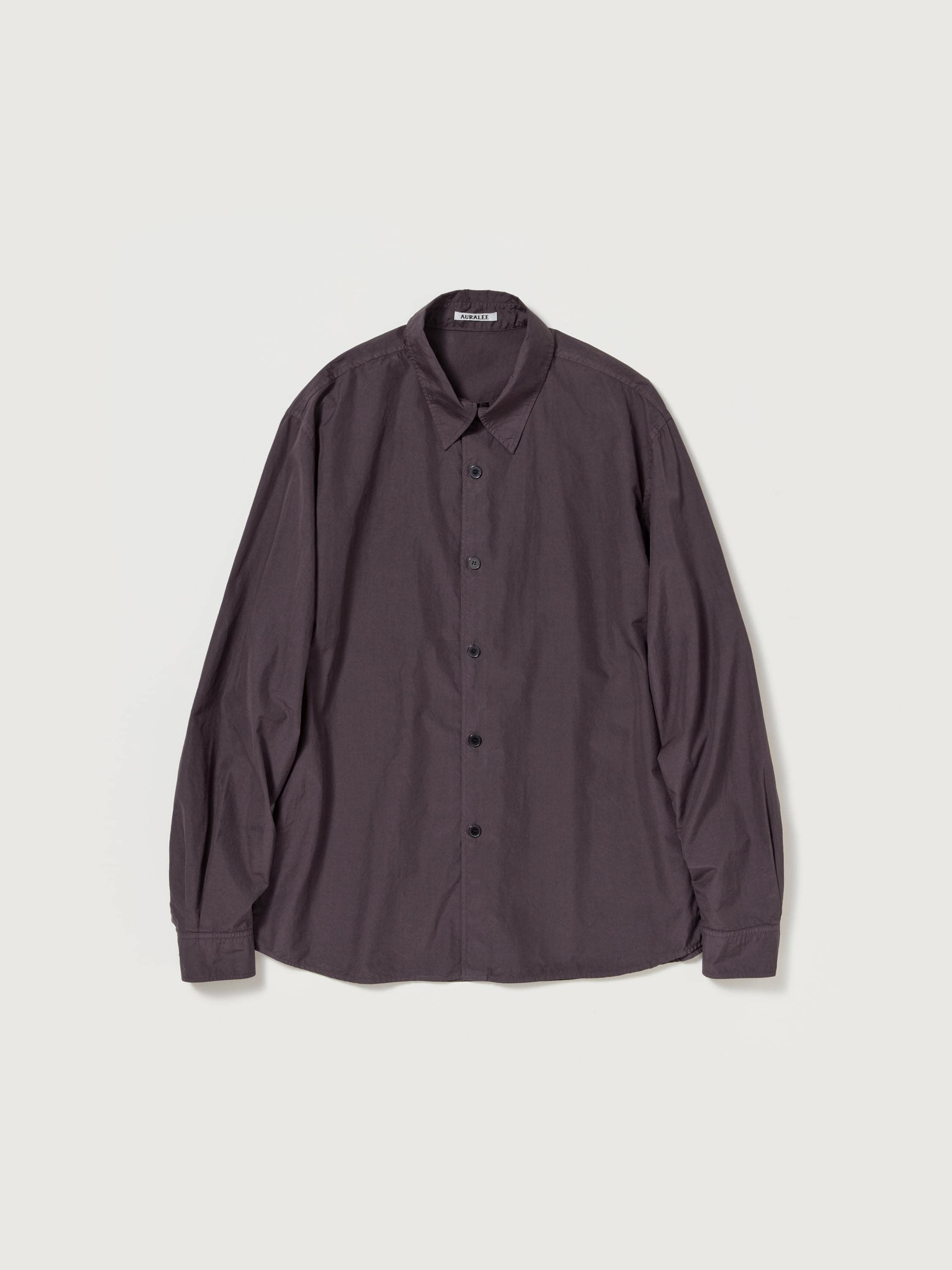 GARMENT-DYED FINX SHUTTLE WEATHER SHIRT 詳細画像 DARK BROWN 1