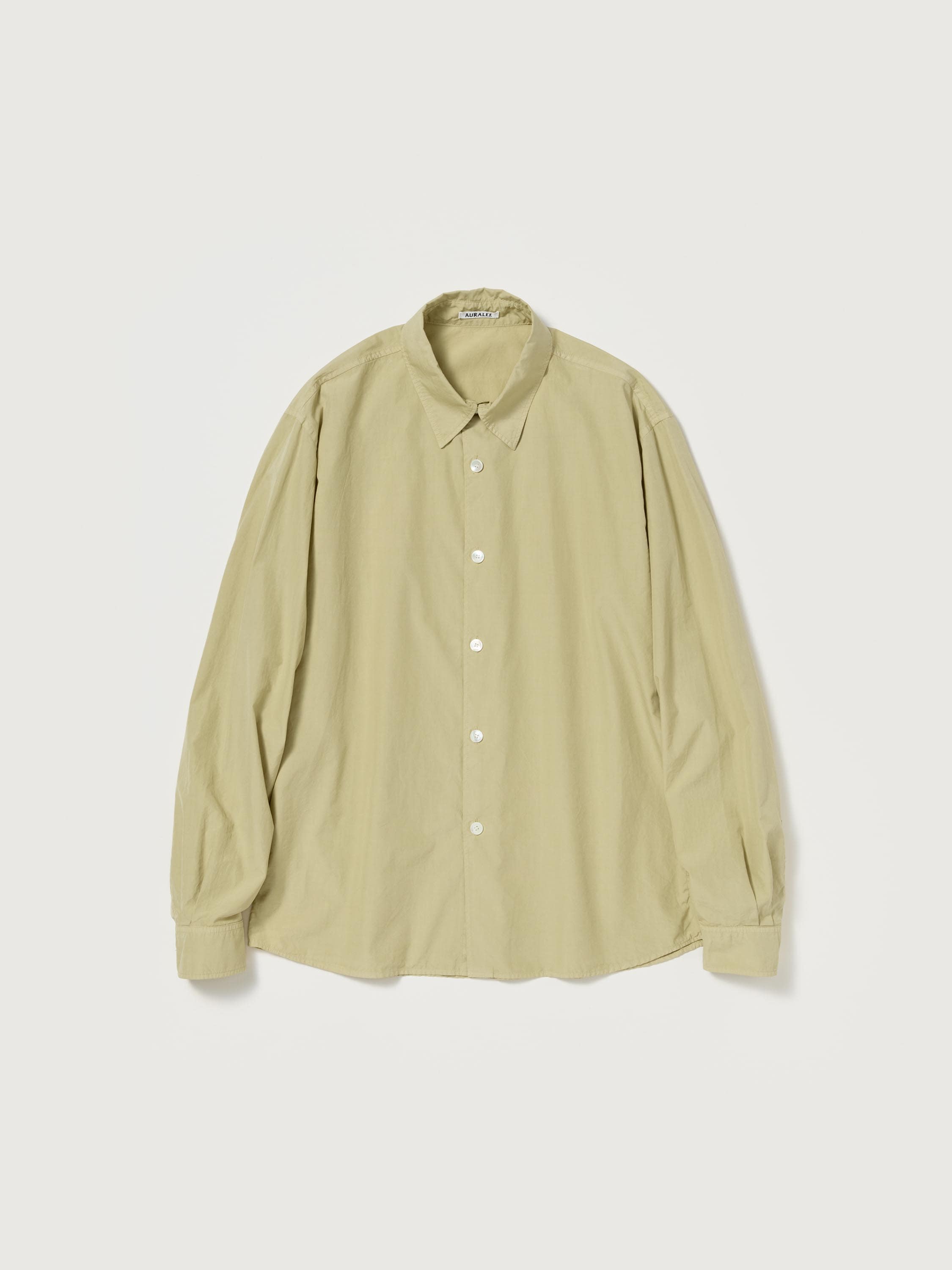 GARMENT-DYED FINX SHUTTLE WEATHER SHIRT 詳細画像 KHAKI BEIGE 5