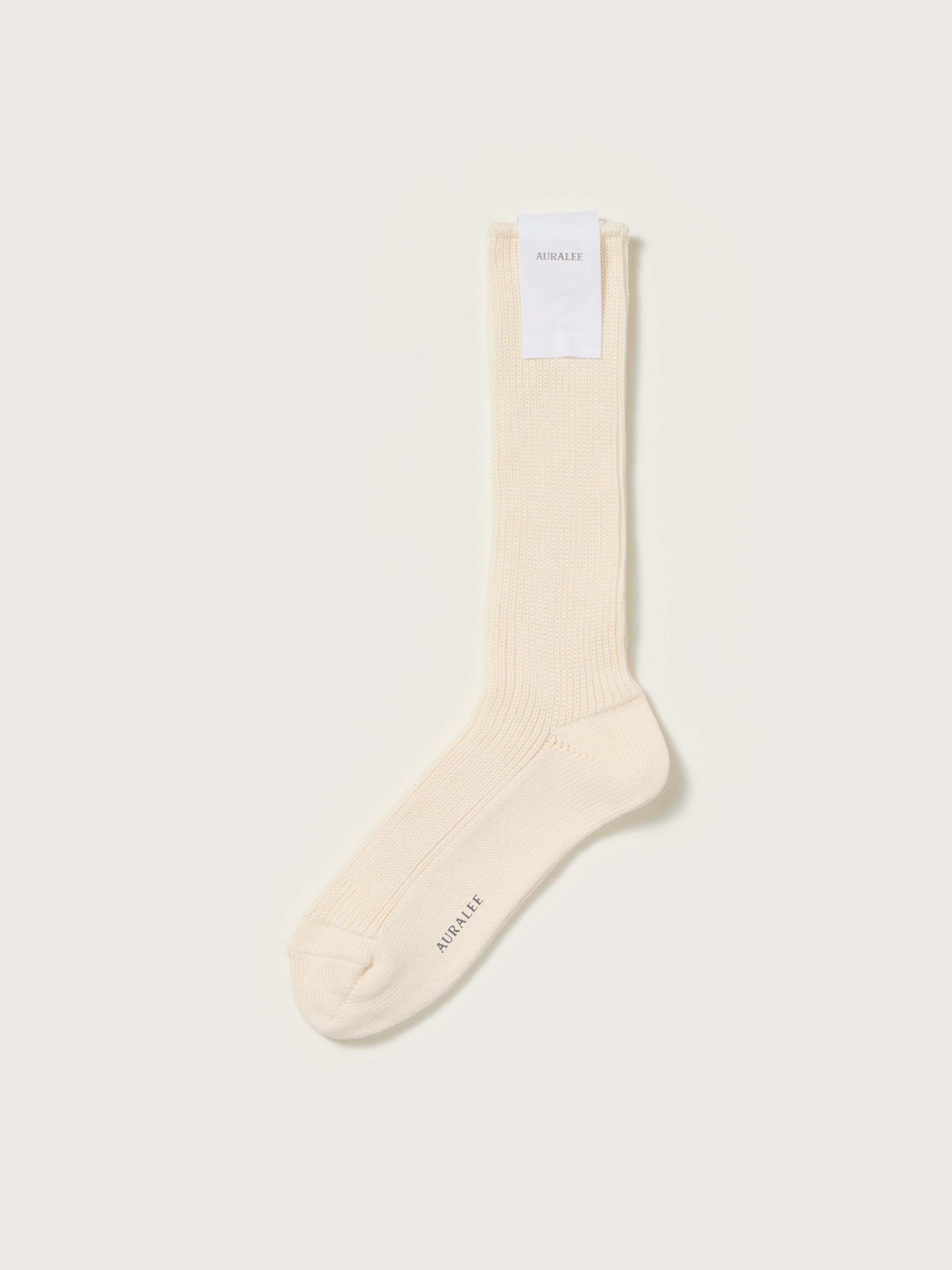 COTTON LOW GAUGE SOCKS 詳細画像 IVORY 1