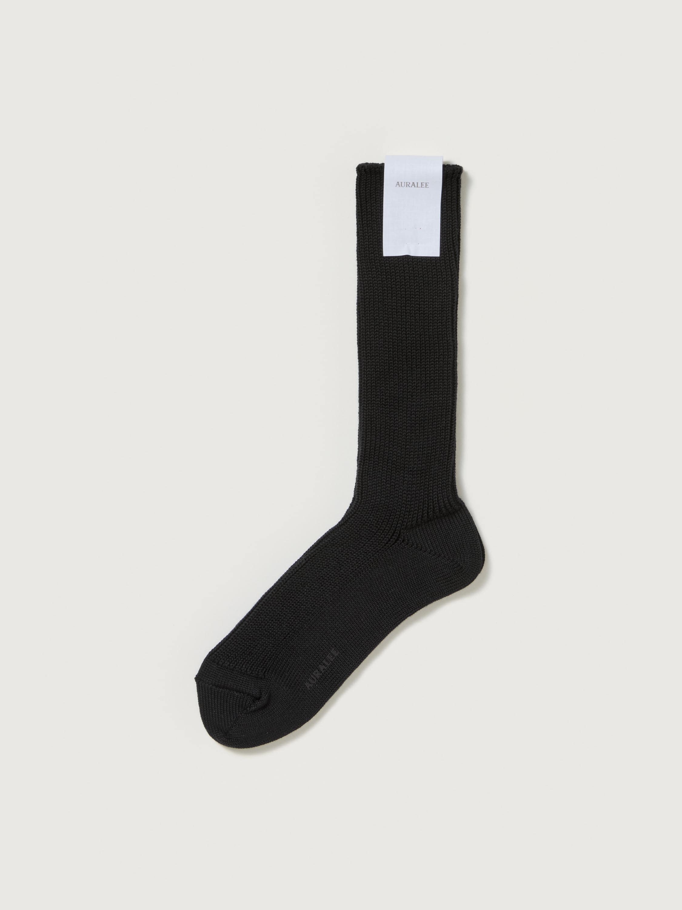 COTTON LOW GAUGE SOCKS 詳細画像 BLACK 1