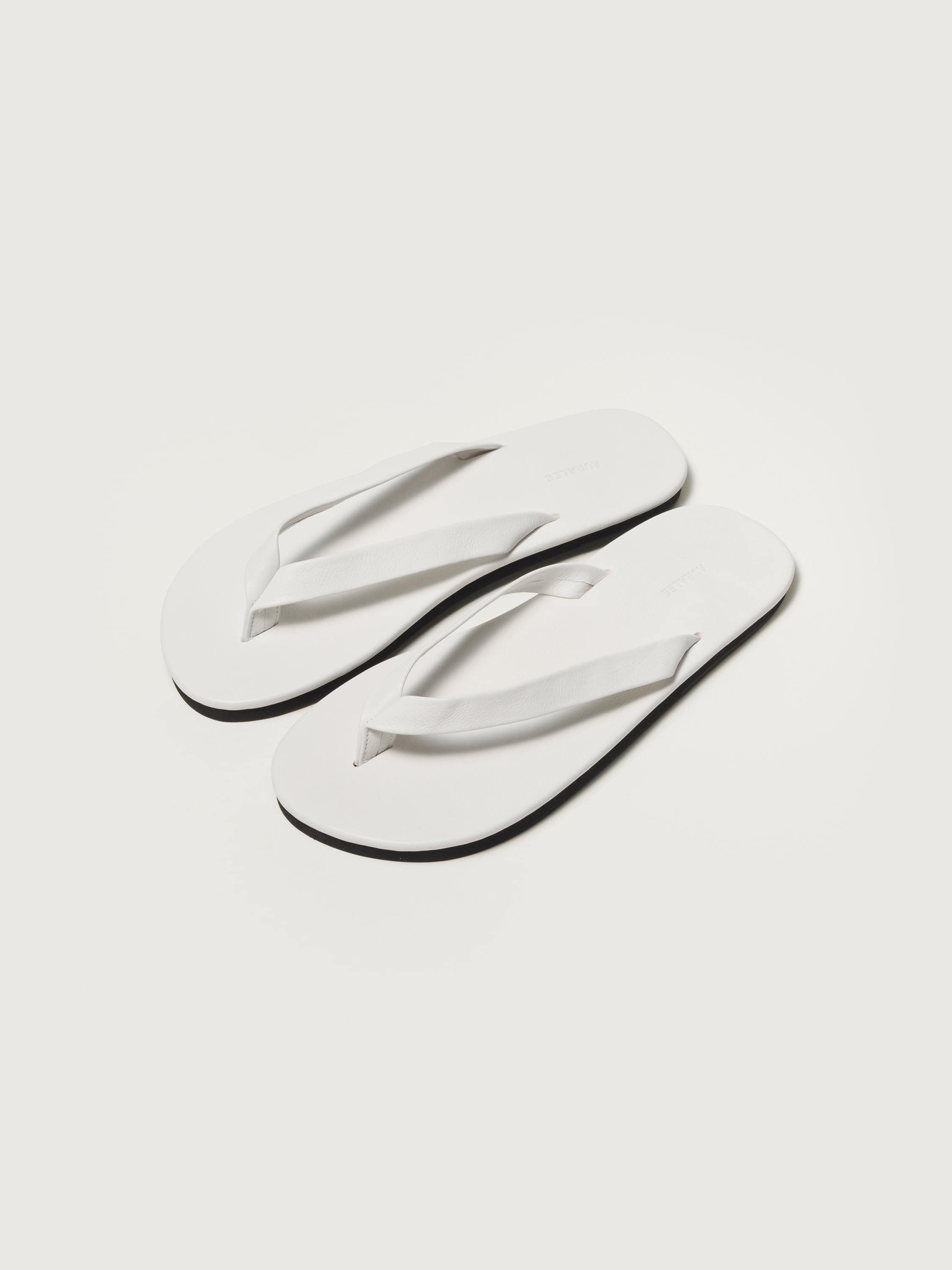 SOFT LEATHER FLIP-FLOPS 詳細画像 WHITE 2