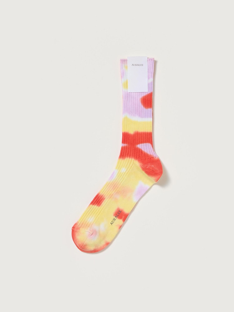 GIZA HIGH GAUGE TIE-DYE SOCKS