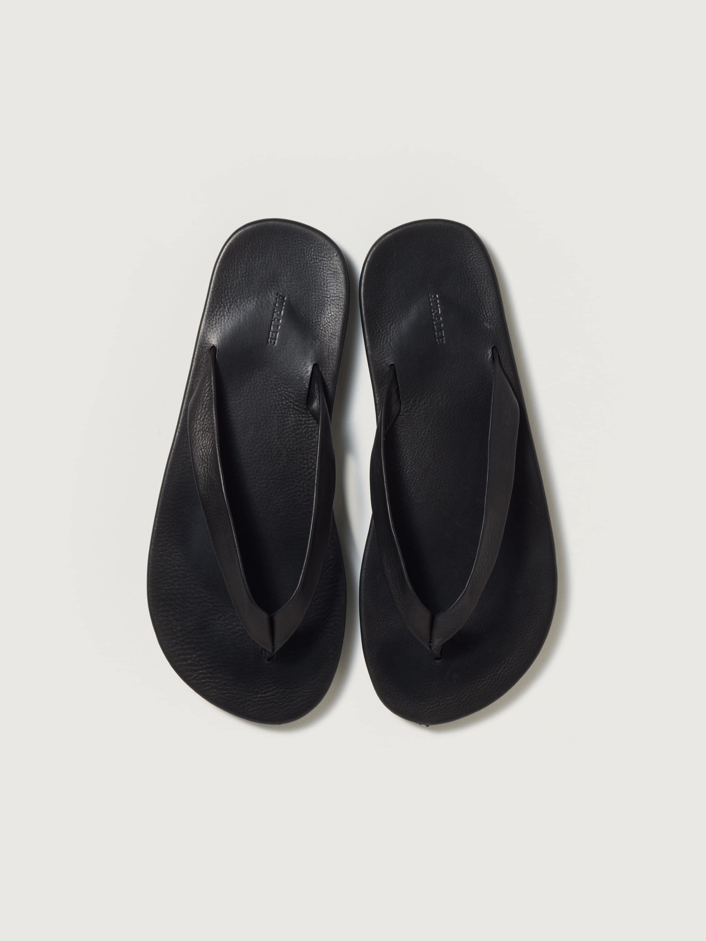 SOFT LEATHER FLIP-FLOPS 詳細画像 BLACK 1