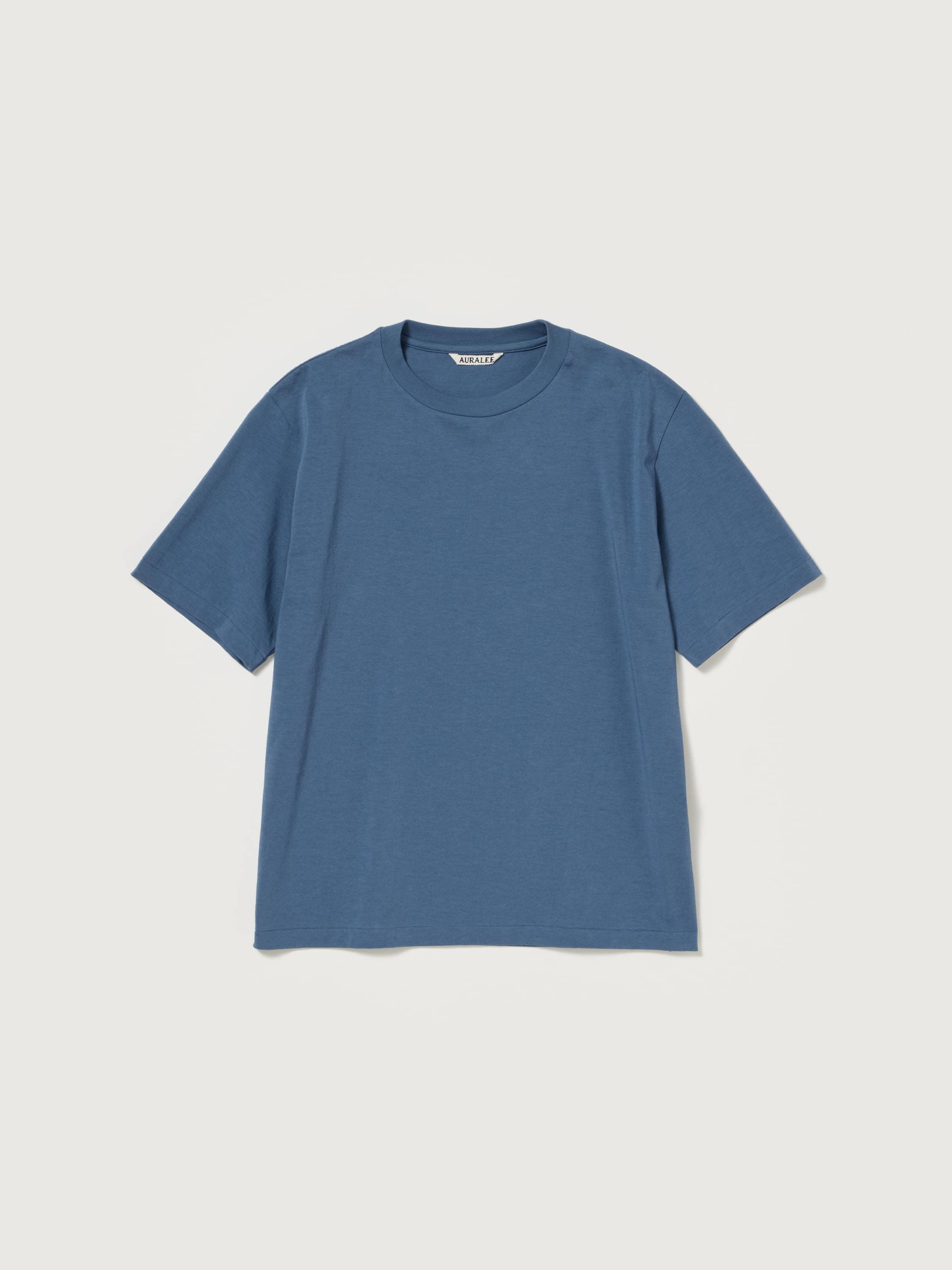 HIGH GAUGE COTTON JERSEY TEE 詳細画像 DUSTY BLUE 1